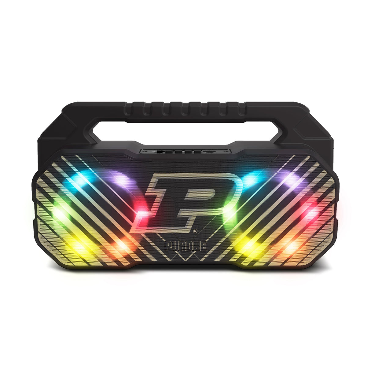 Purdue Boilermakers NCAA Shockbox Bluetooth BOOMBOX Speaker with FM Radio