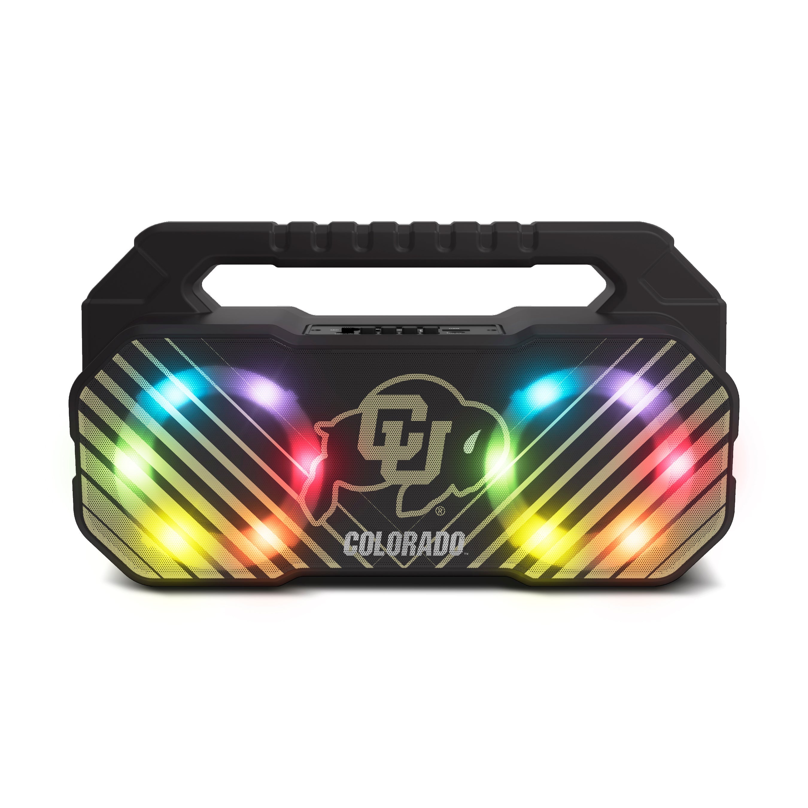 Colorado Buffaloes Shockbox Bluetooth BOOMBOX Speaker with FM Radio