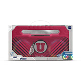 Utah Utes NCAA Shockbox Bluetooth BOOMBOX Speaker with FM Radio