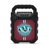 NCAA Syncable Bluetooth Speaker with LED Lights & FM Radio