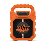 Oklahoma State Cowboys NCAA Syncable Bluetooth Wireless Speaker with LED Lights & FM Radio