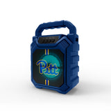 Pitt Panthers NCAA Syncable Bluetooth Wireless Speaker with LED Lights & FM Radio