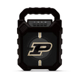 Purdue Boilermakers NCAA Syncable Bluetooth Wireless Speaker with LED Lights & FM Radio