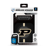 Purdue Boilermakers NCAA Syncable Bluetooth Wireless Speaker with LED Lights & FM Radio