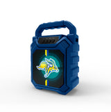 South Dakota State University NCAA Syncable Bluetooth Wireless Speaker with LED Lights & FM Radio