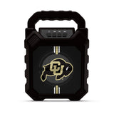 Colorado Buffaloes NCAA Syncable Bluetooth Wireless Speaker with LED Lights & FM Radio