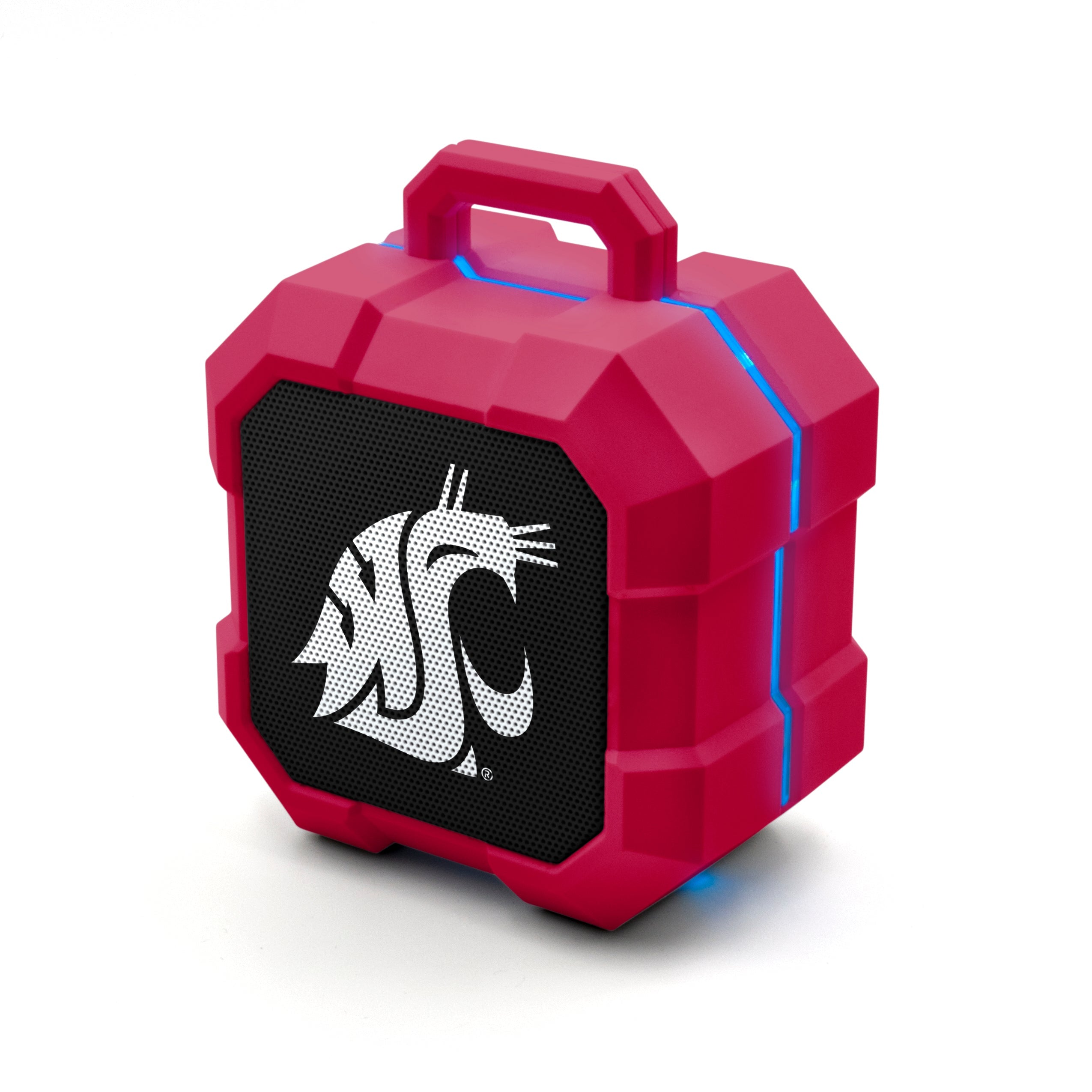 Washington State Cougars Collegiate ShockBox LED Speaker