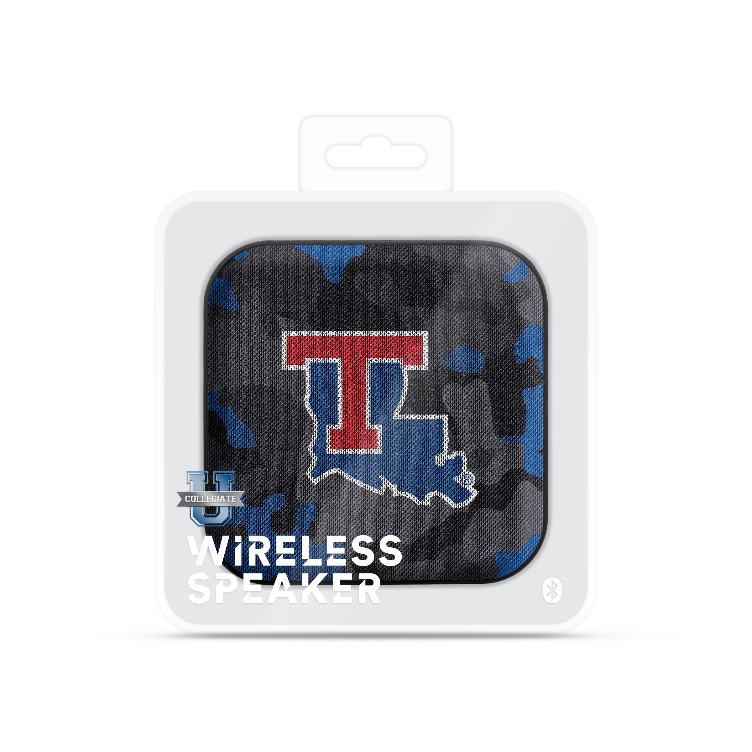 Louisiana Tech Bulldogs NCAA Camo Bluetooth Speaker