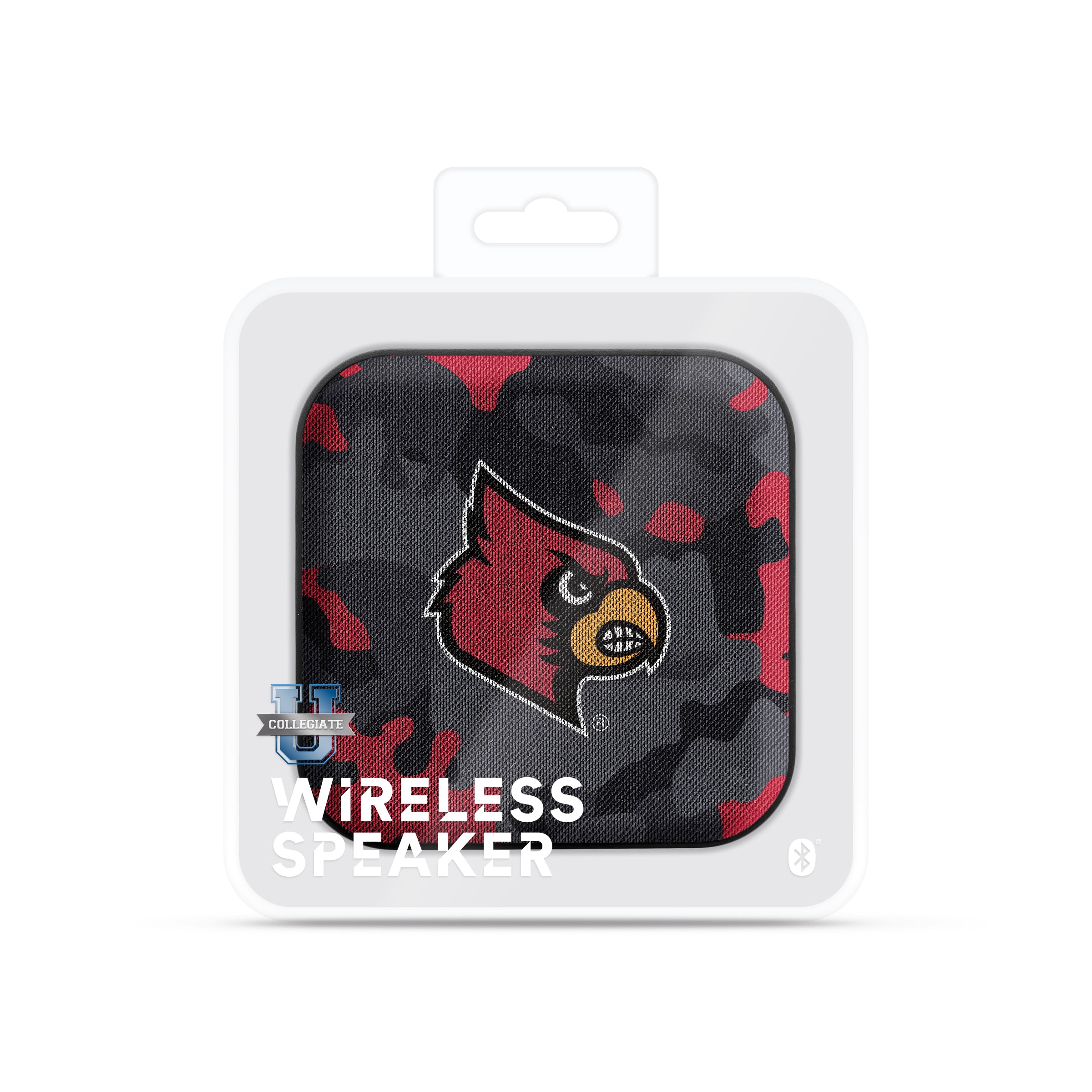 Louisville Cardinals NCAA Camo Bluetooth Speaker