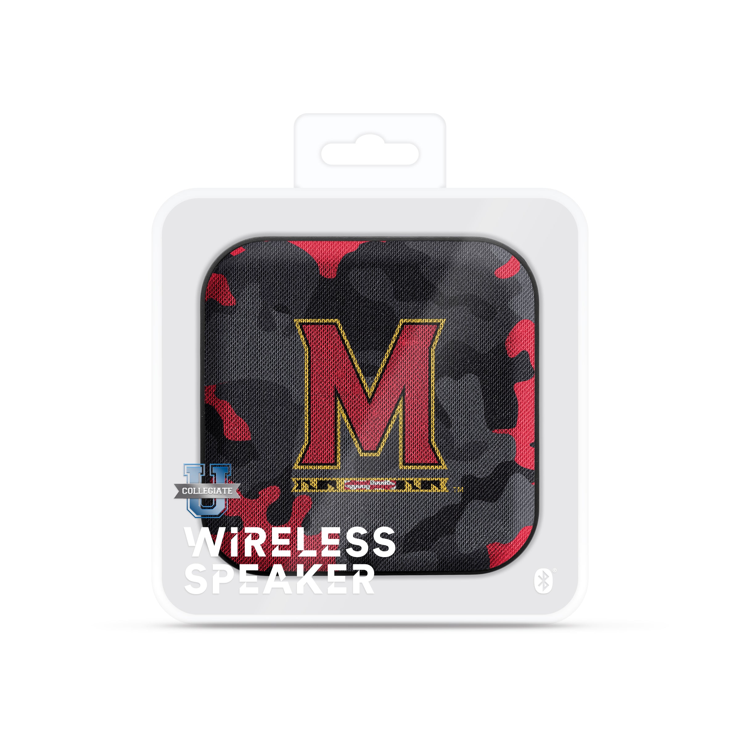 Maryland Terrapins NCAA Camo Bluetooth Speaker