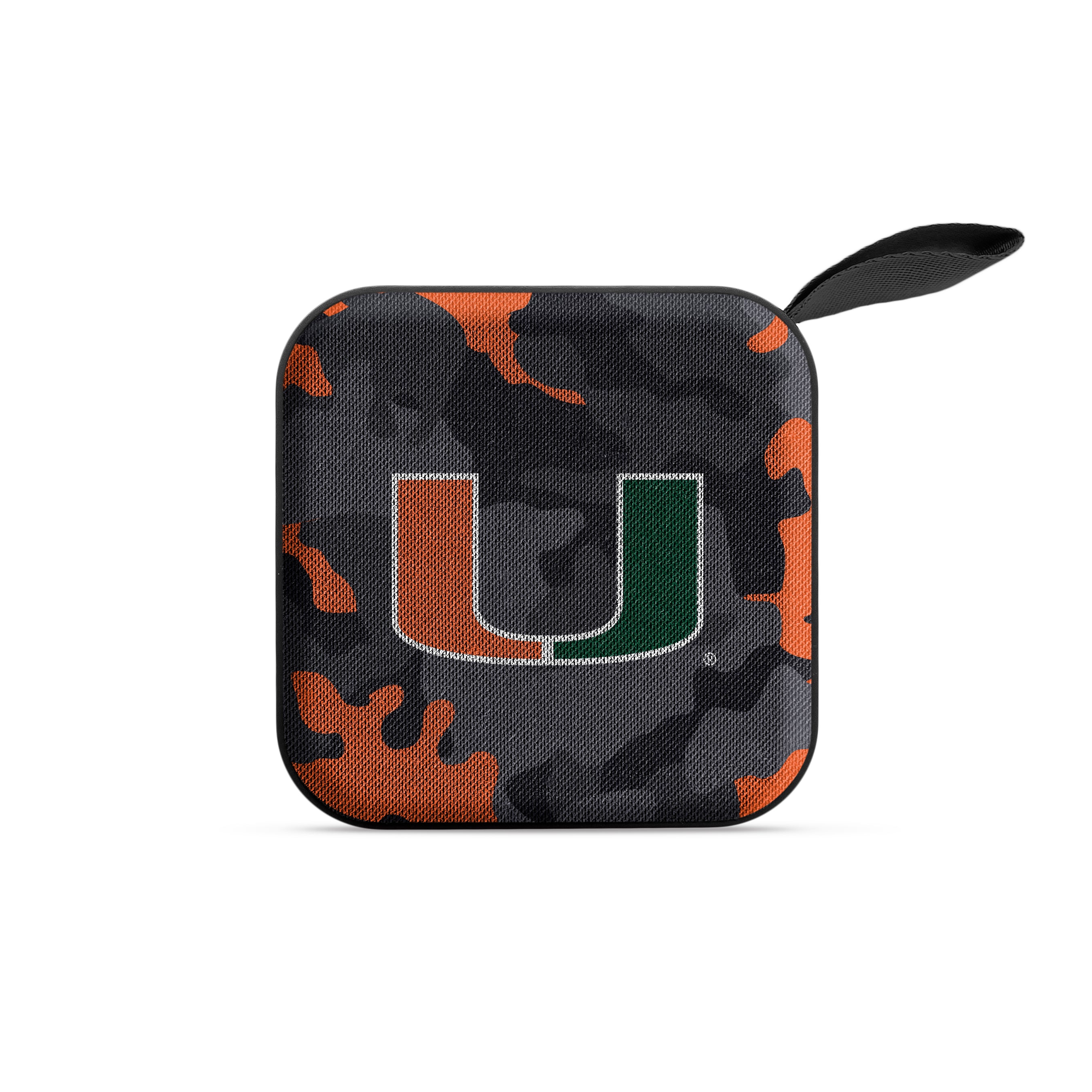 Miami Hurricanes NCAA Camo Bluetooth Speaker