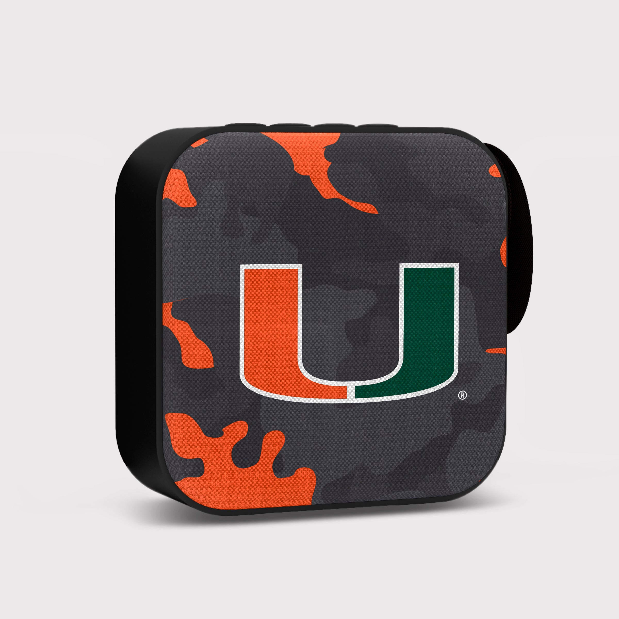 Miami Hurricanes NCAA Camo Bluetooth Speaker