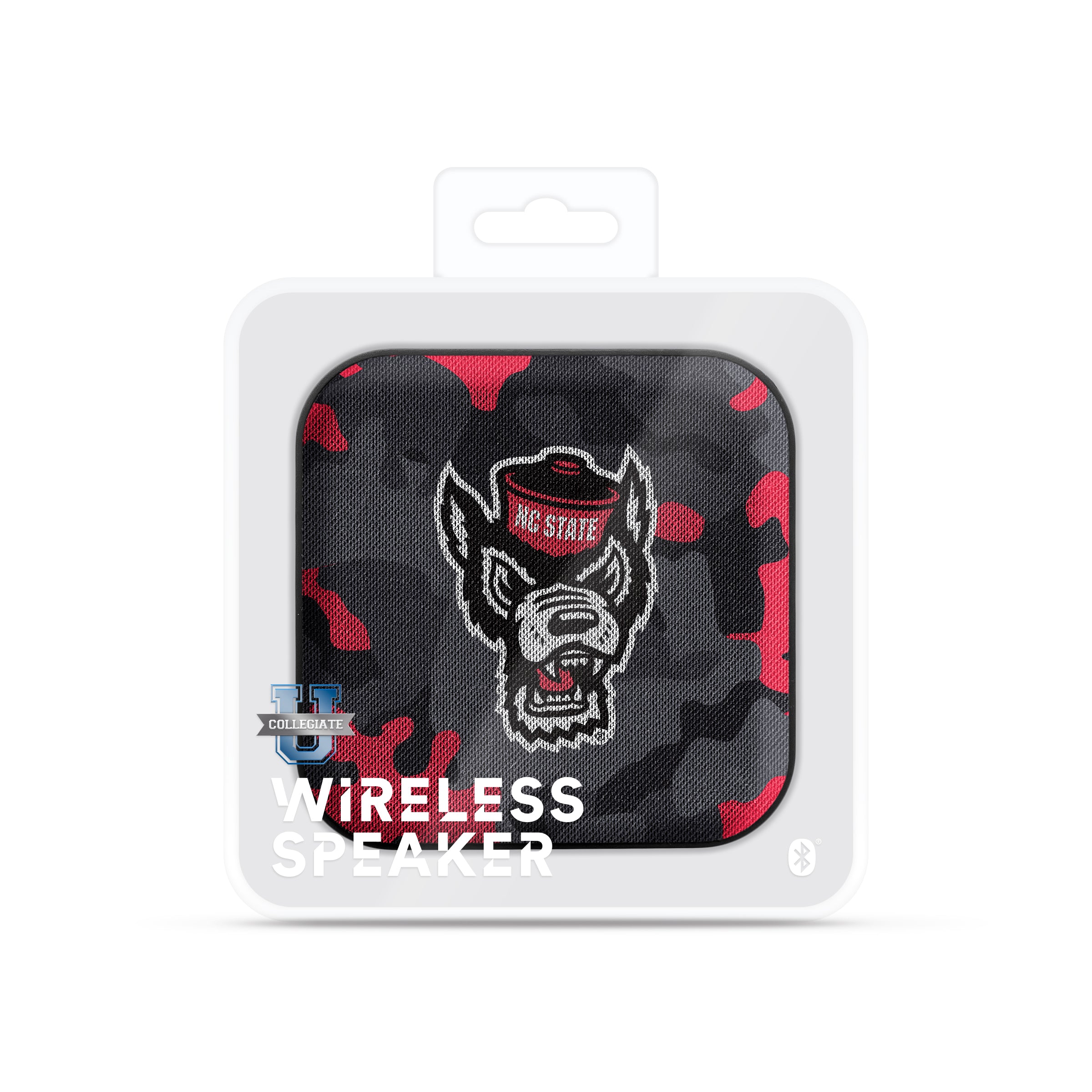 NC State Wolfpack NCAA Camo Bluetooth Speaker