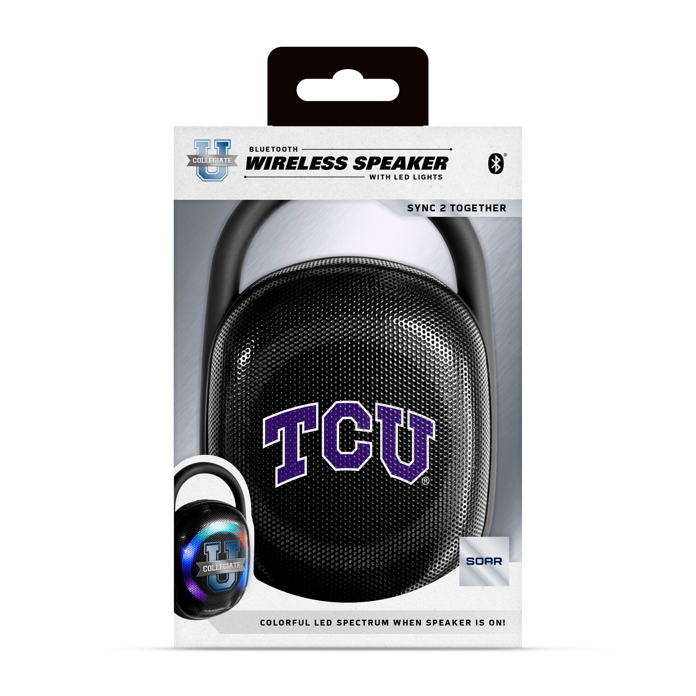 Tcu Horned Frogs NCAA Portable Bluetooth Speaker