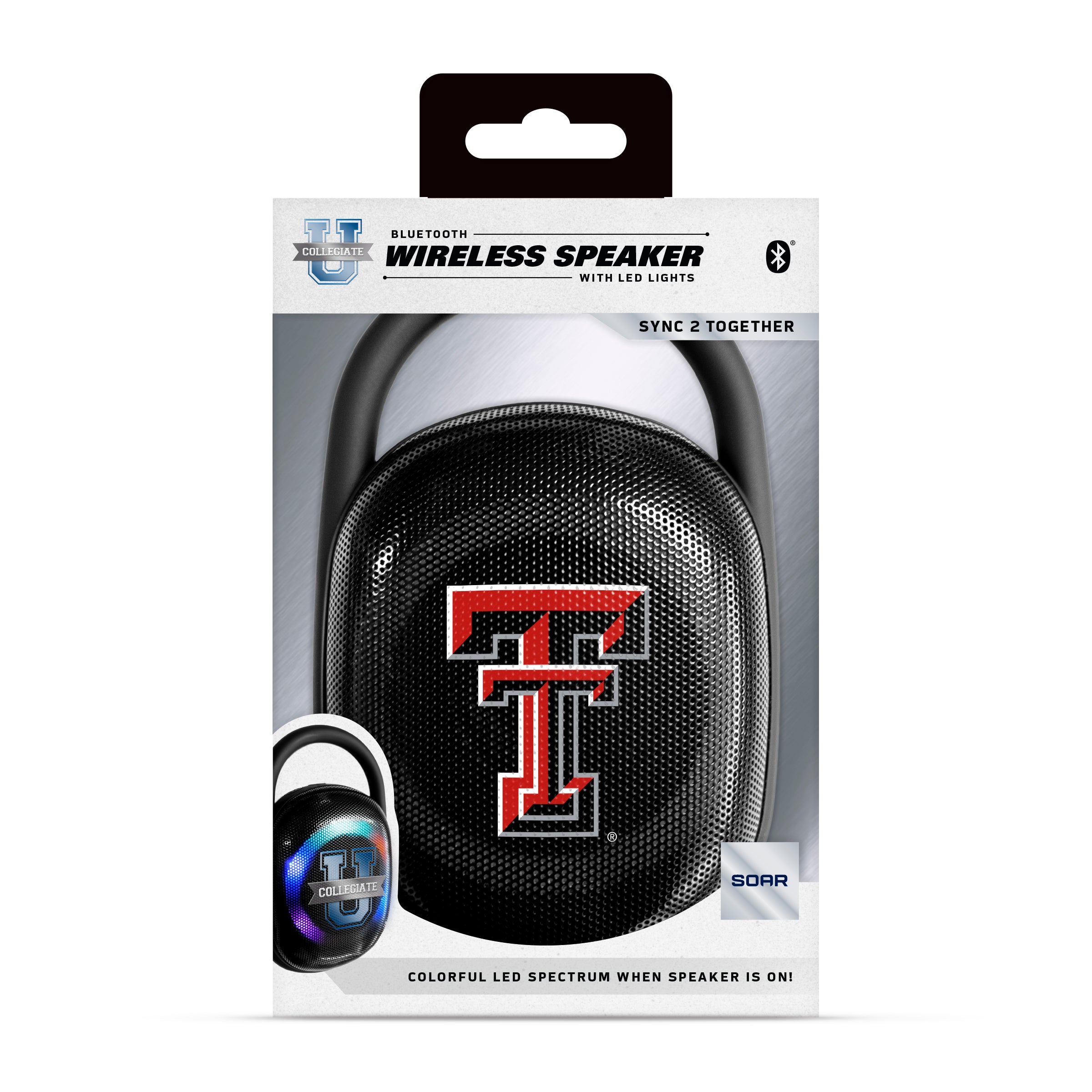 Texas Tech Red Raiders NCAA Portable Bluetooth Speaker