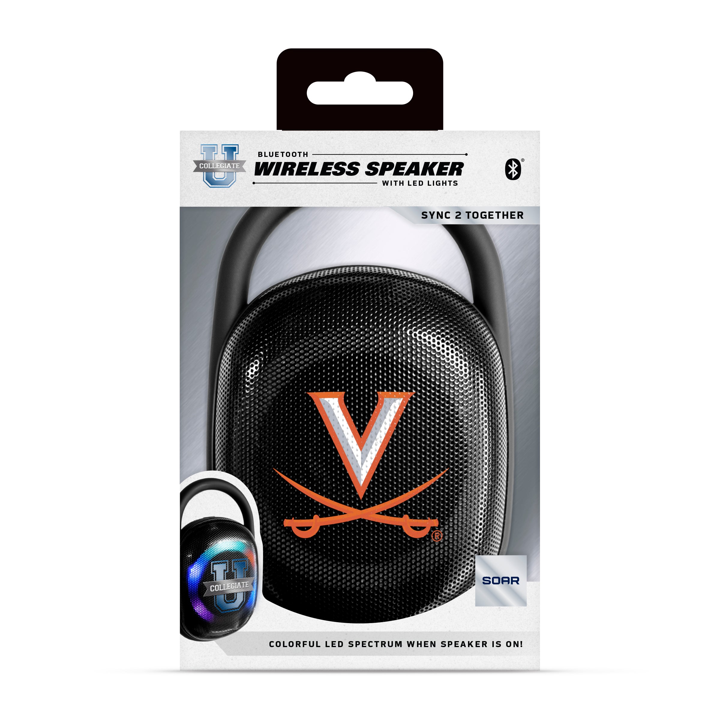 Virginia Cavaliers NCAA Portable Bluetooth Speaker