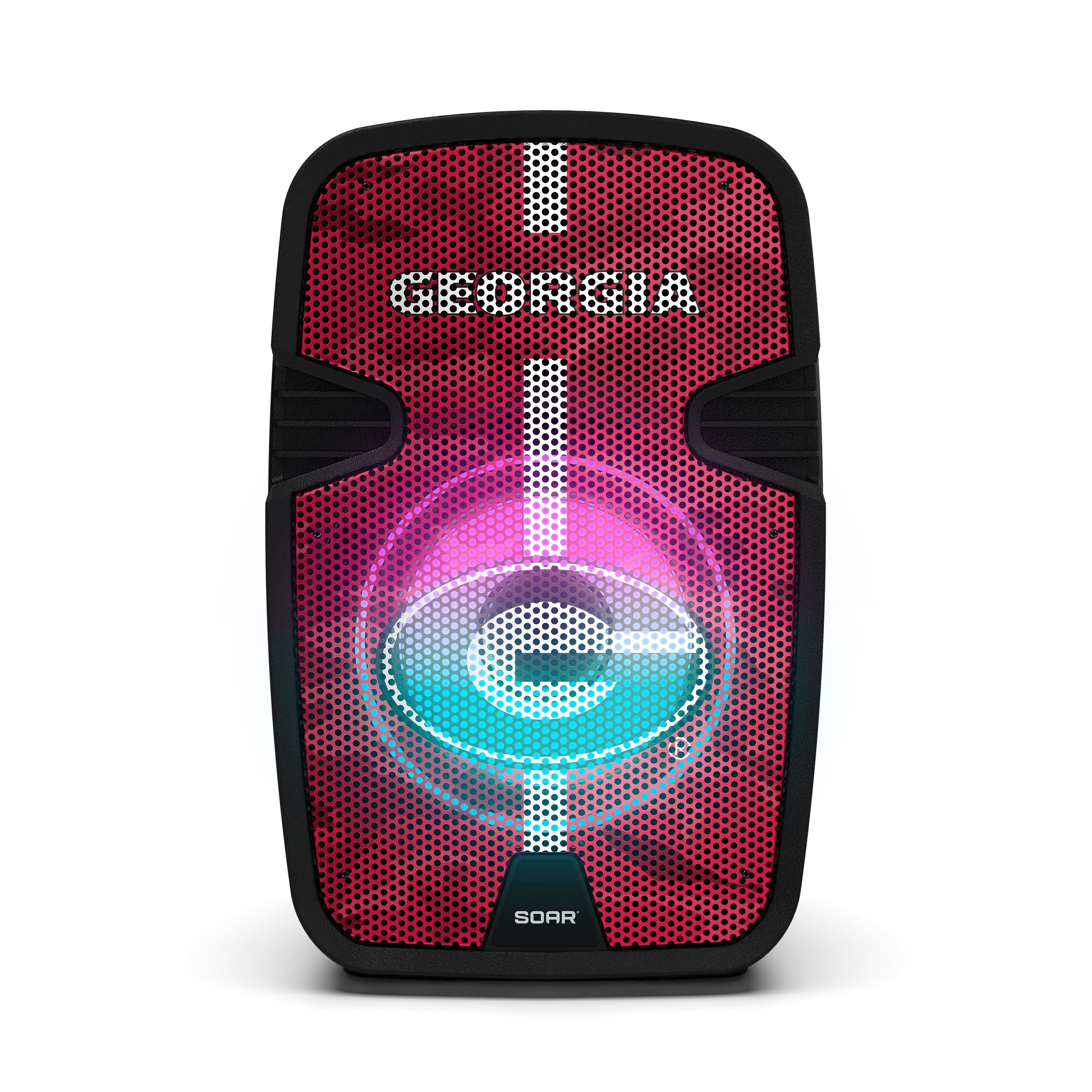 Georgia Bulldogs NCAA Bluetooth Tailgate Speaker with LED