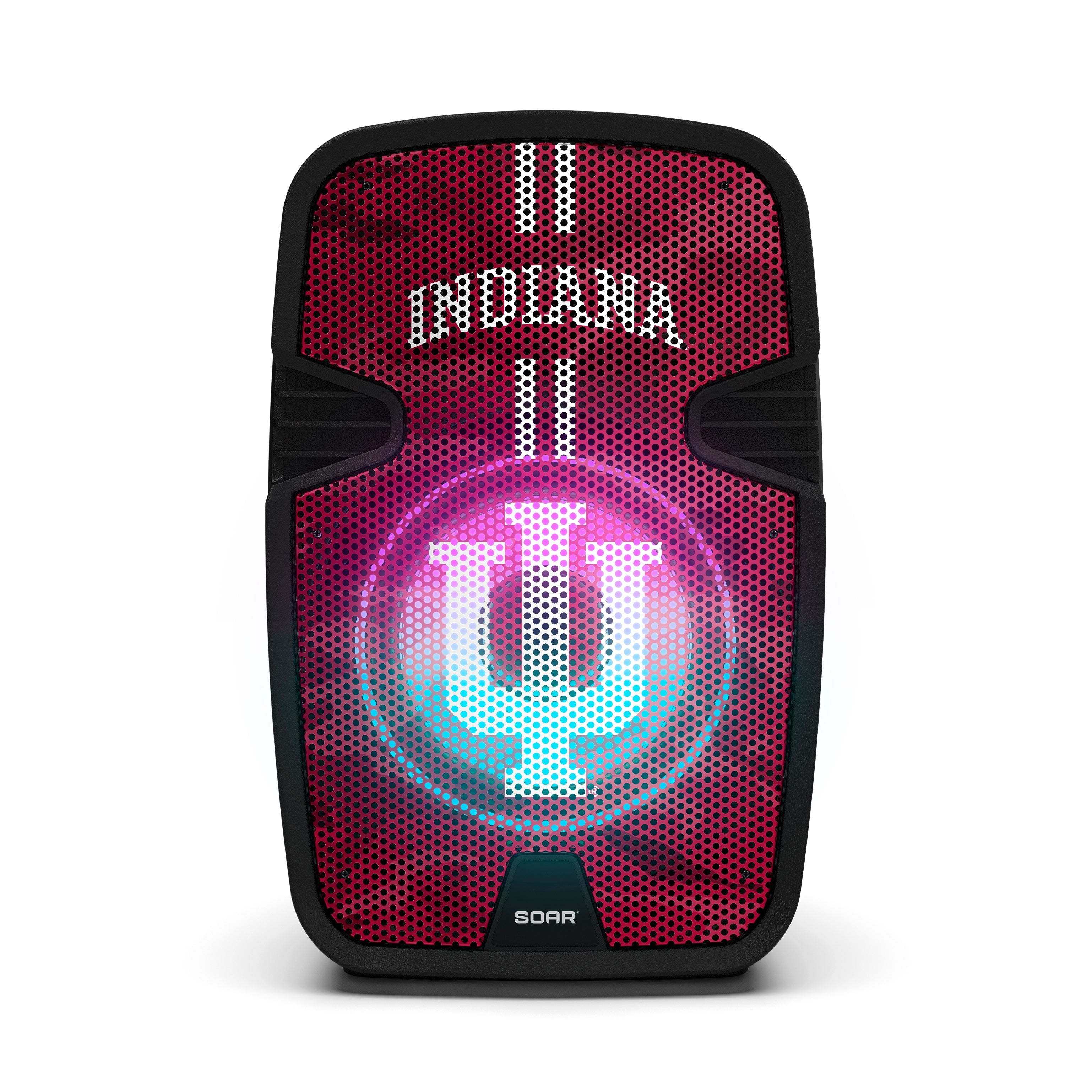 Indiana Hoosiers NCAA Bluetooth Tailgate Speaker with LED