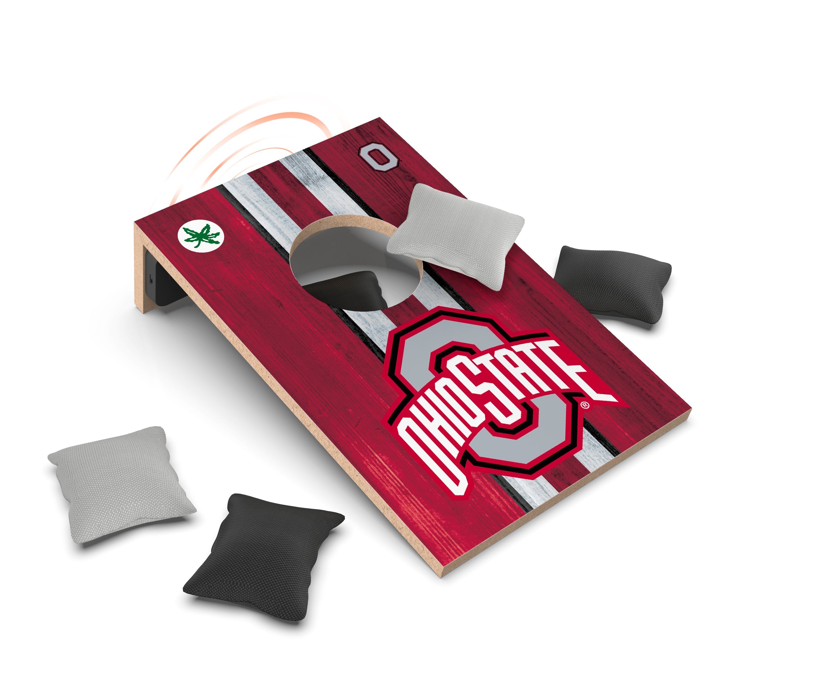 Ohio State Buckeyes NCAA Cornhole Game + Bluetooth Speaker