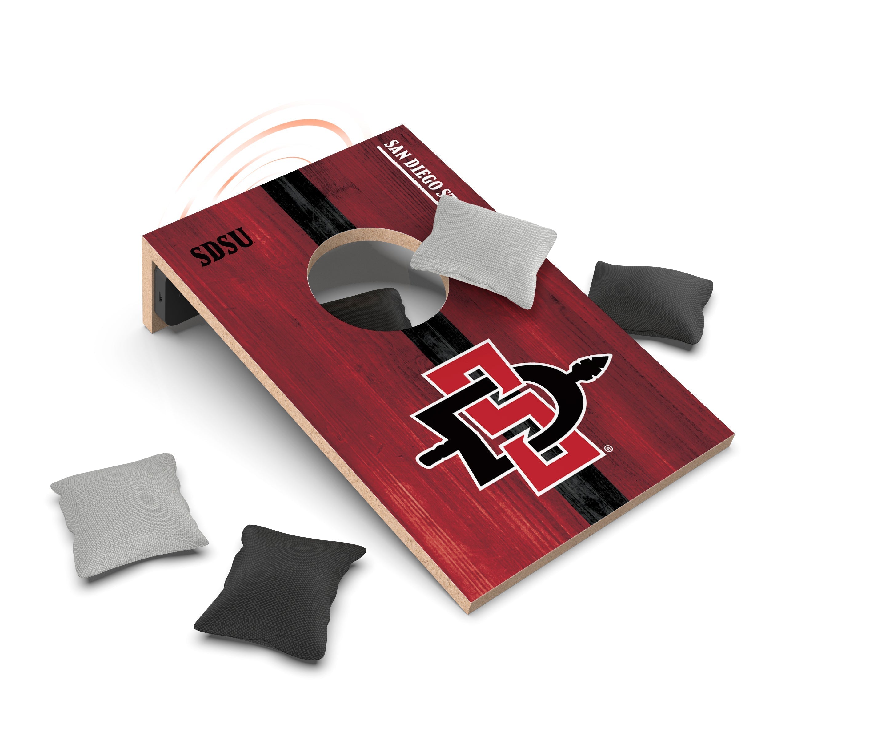 San Diego State Aztecs NCAA Cornhole Game + Bluetooth Speaker