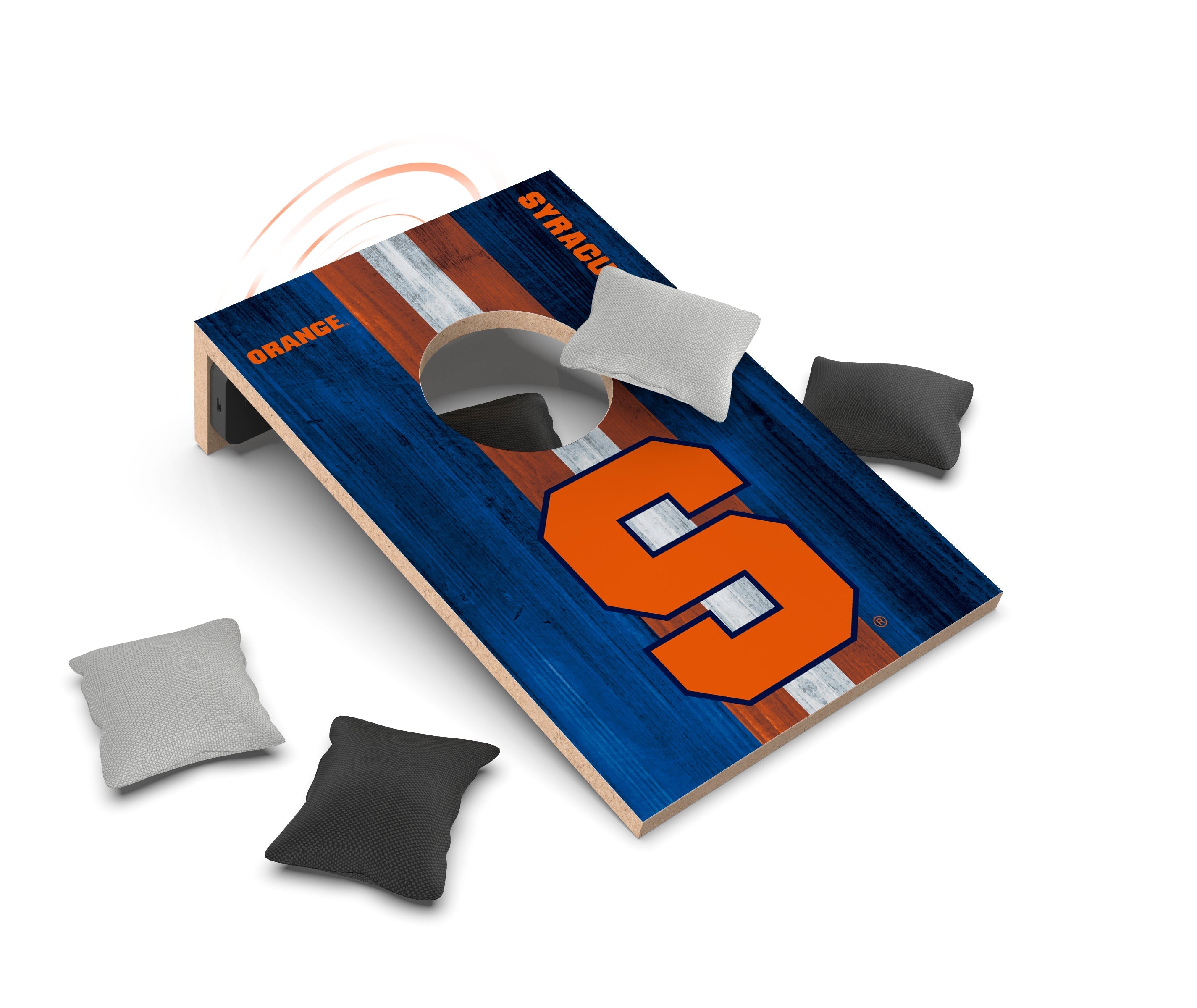 Syracuse Orange NCAA Cornhole Game + Bluetooth Speaker