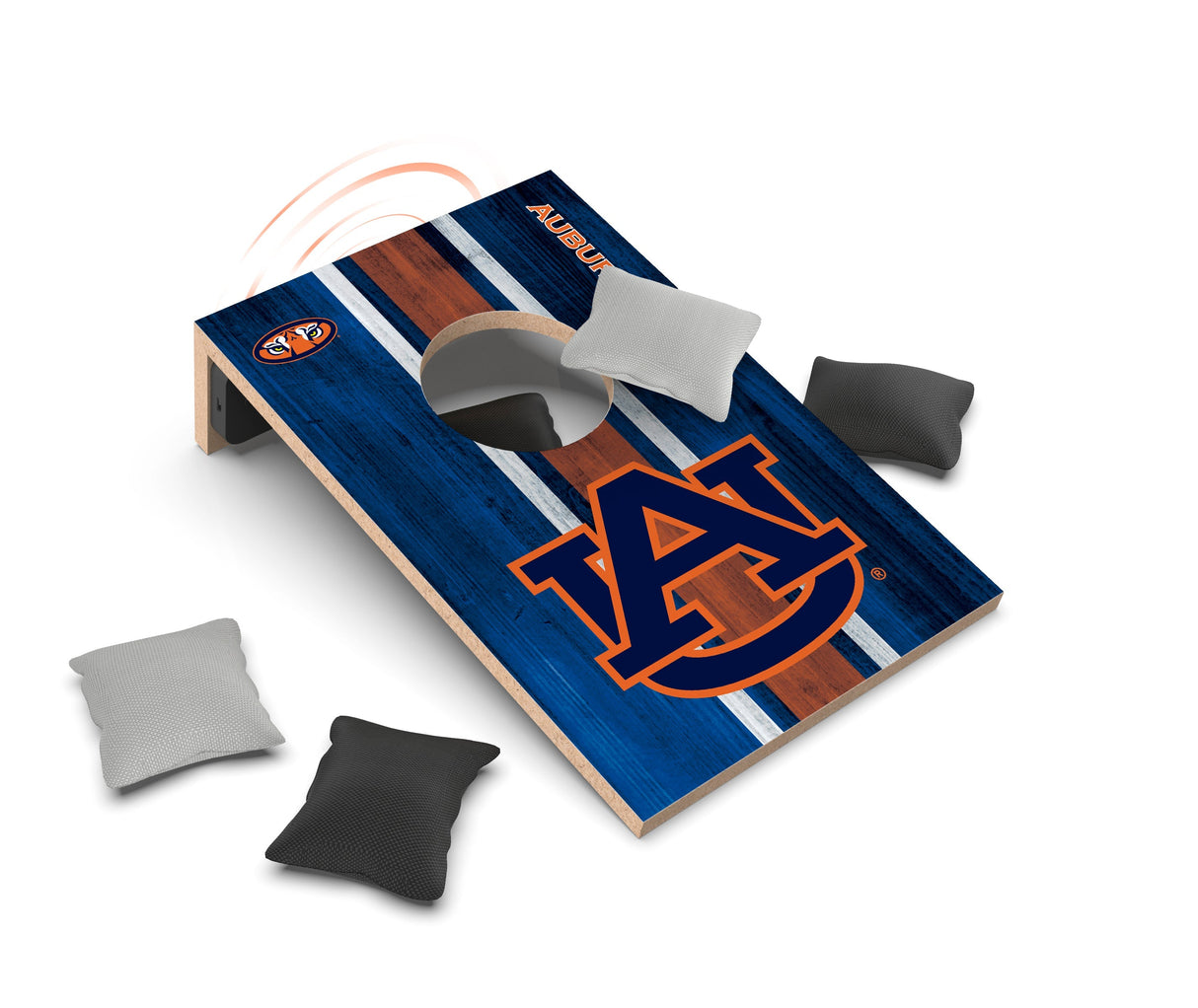 Auburn Tigers NCAA Cornhole Game + Bluetooth Speaker