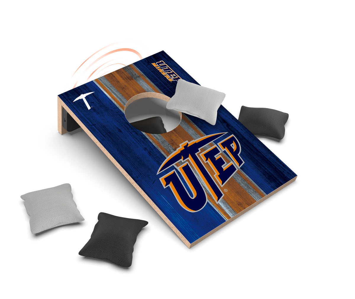 UTEP Miners NCAA Cornhole Game + Bluetooth Speaker