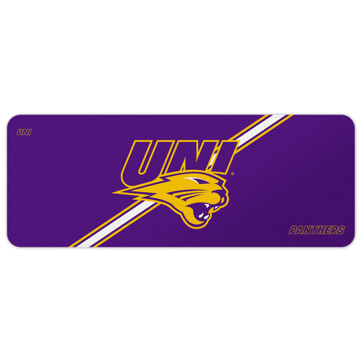 Northern Iowa Panthers Collegiate Team Stripe NCAA Desk Mat
