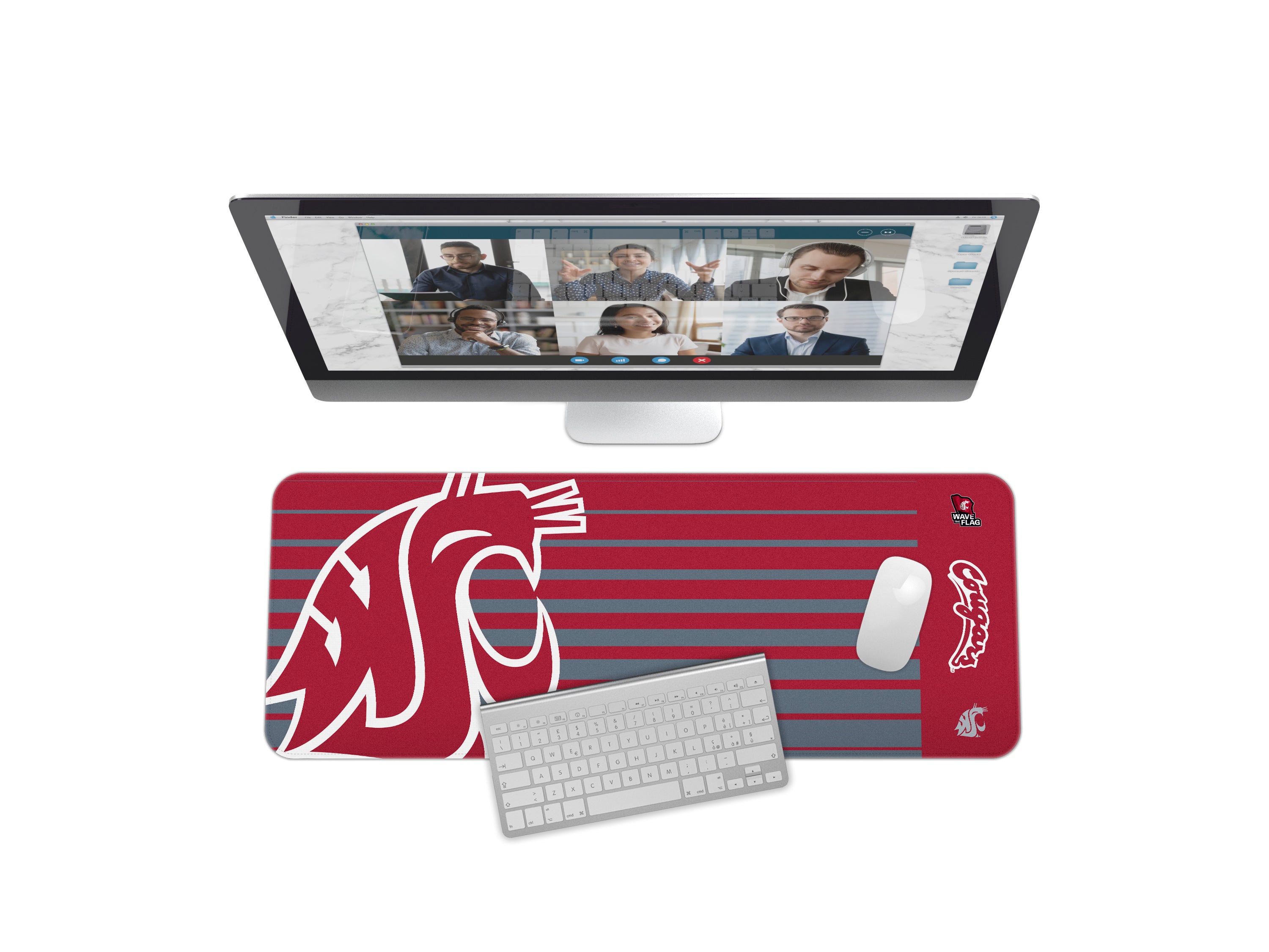 Washington State Cougars Collegiate Performance Desk Mat