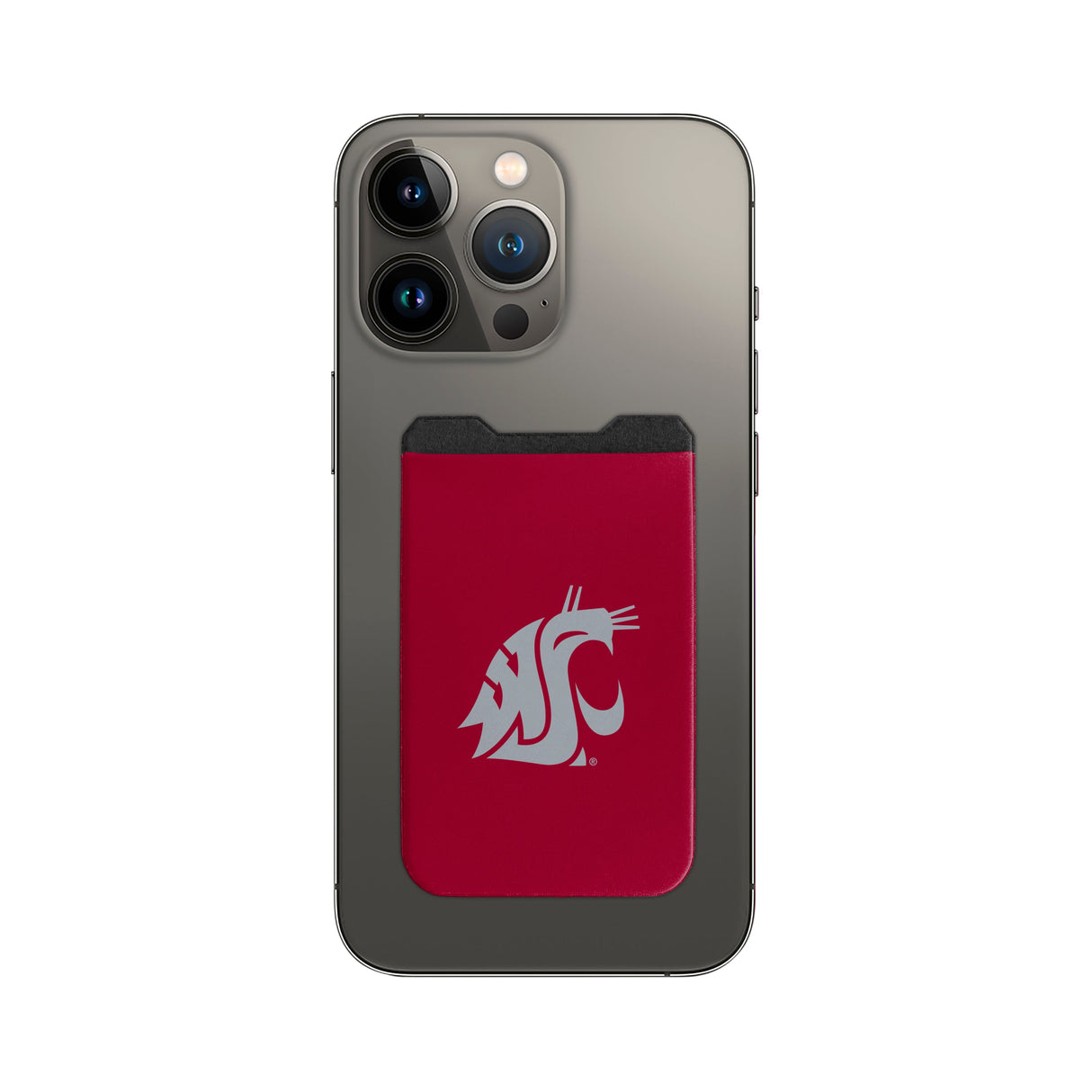 Washington State Cougars NCAA Elastic Phone Wallet
