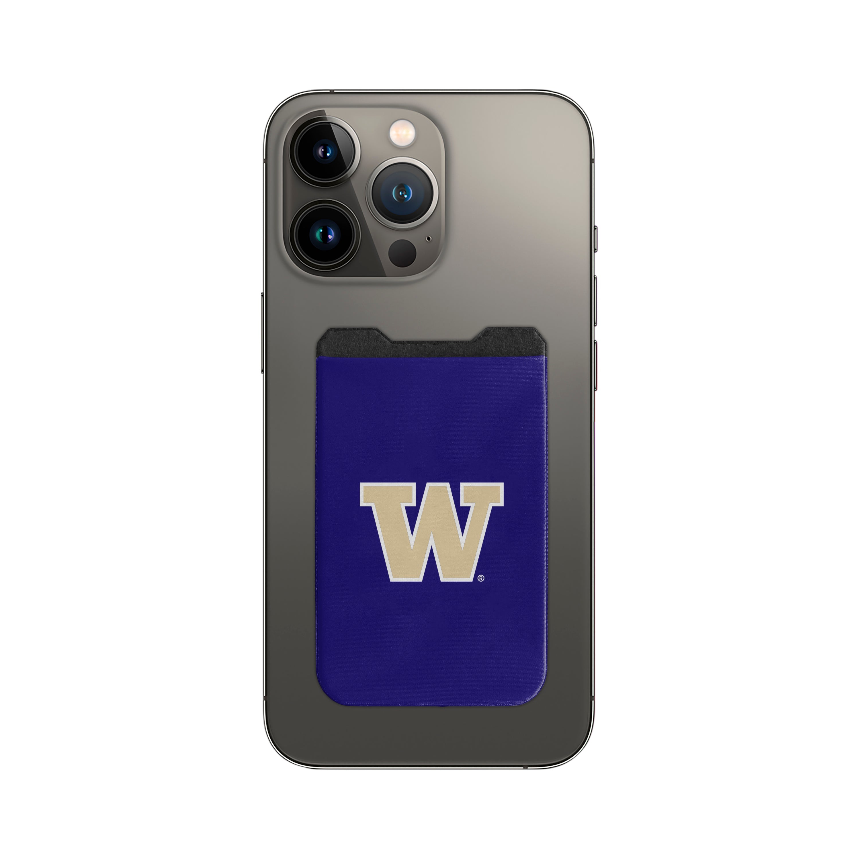 Washington Huskies Collegiate Elastic Phone Wallet