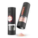 SOAR NCAA Electric Salt and Pepper Grinder Set- Clemson Tigers