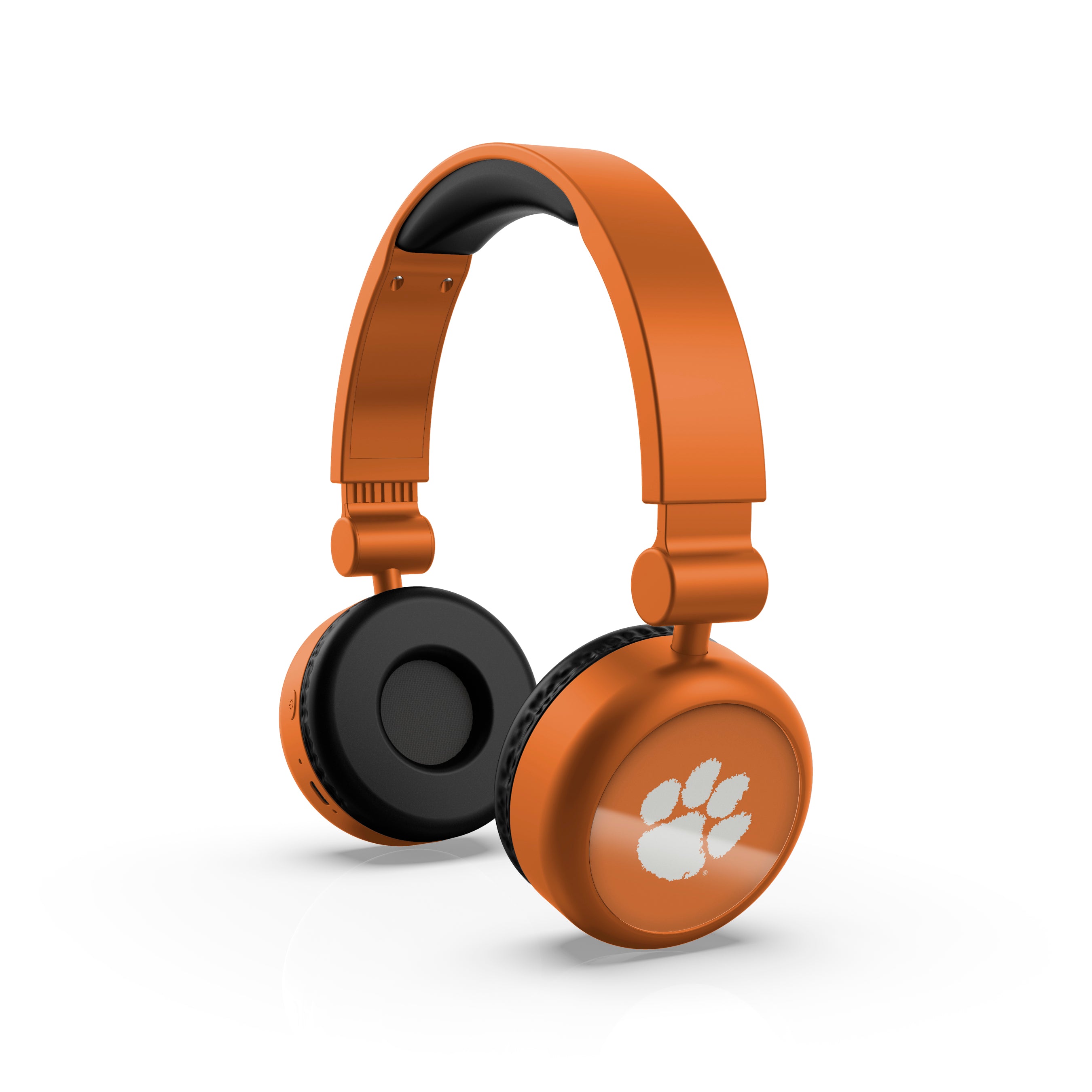 Clemson Tigers NCAA Lightweight Wireless Bluetooth On-Ear Headphones