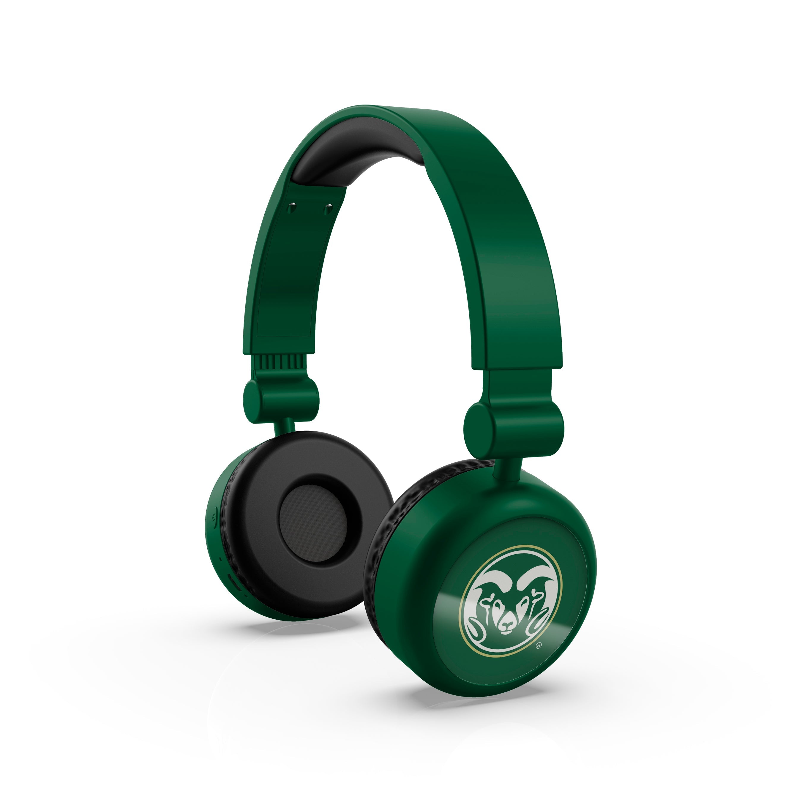 Colorado State Rams NCAA Lightweight Wireless Bluetooth On-Ear Headphones