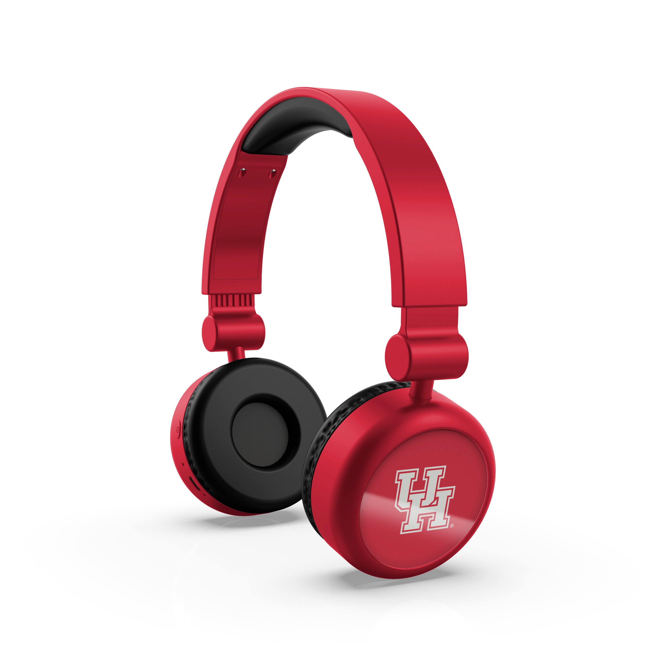 Houston Cougars NCAA Lightweight Wireless Bluetooth On-Ear Headphones