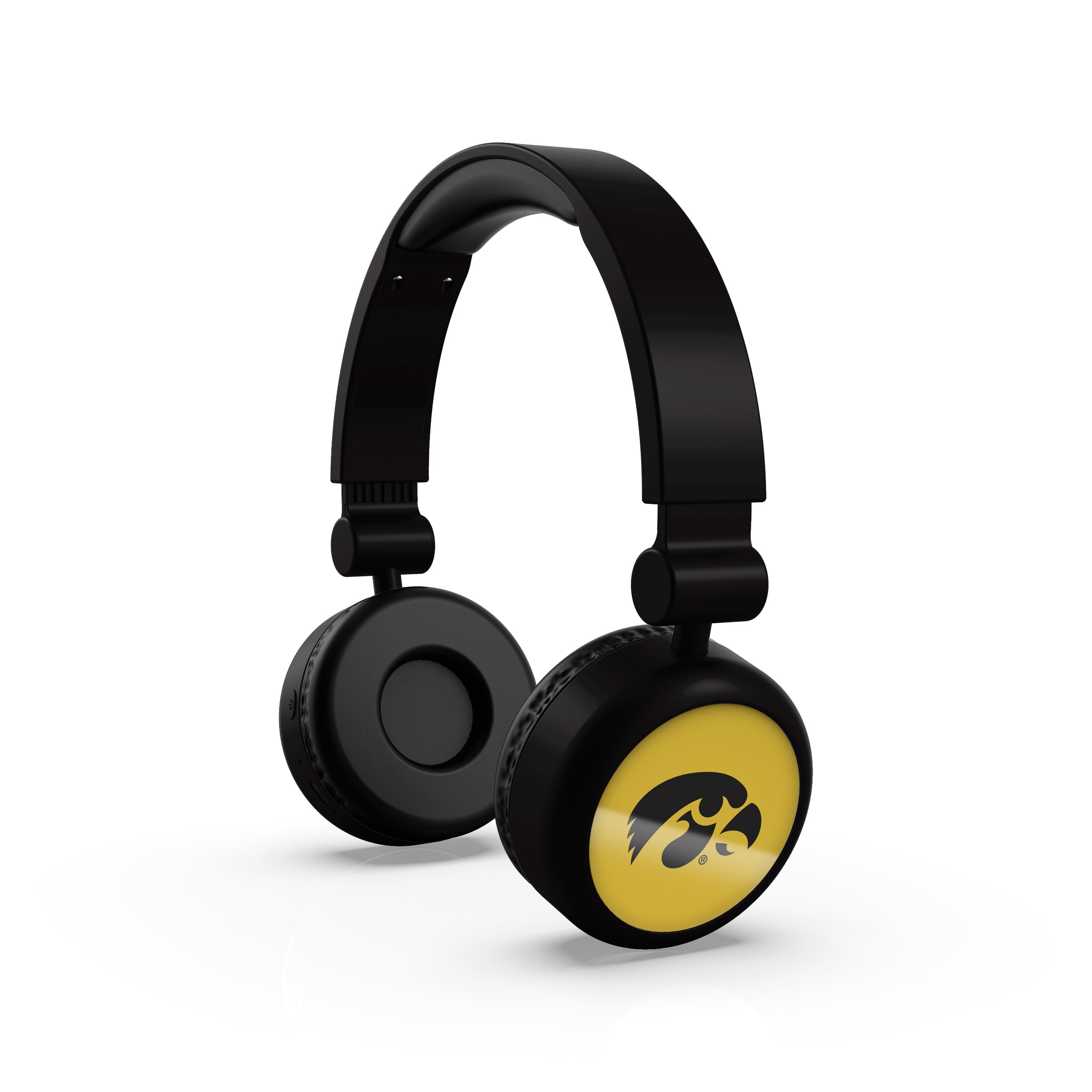 Iowa Hawkeyes NCAA Lightweight Wireless Bluetooth On-Ear Headphones