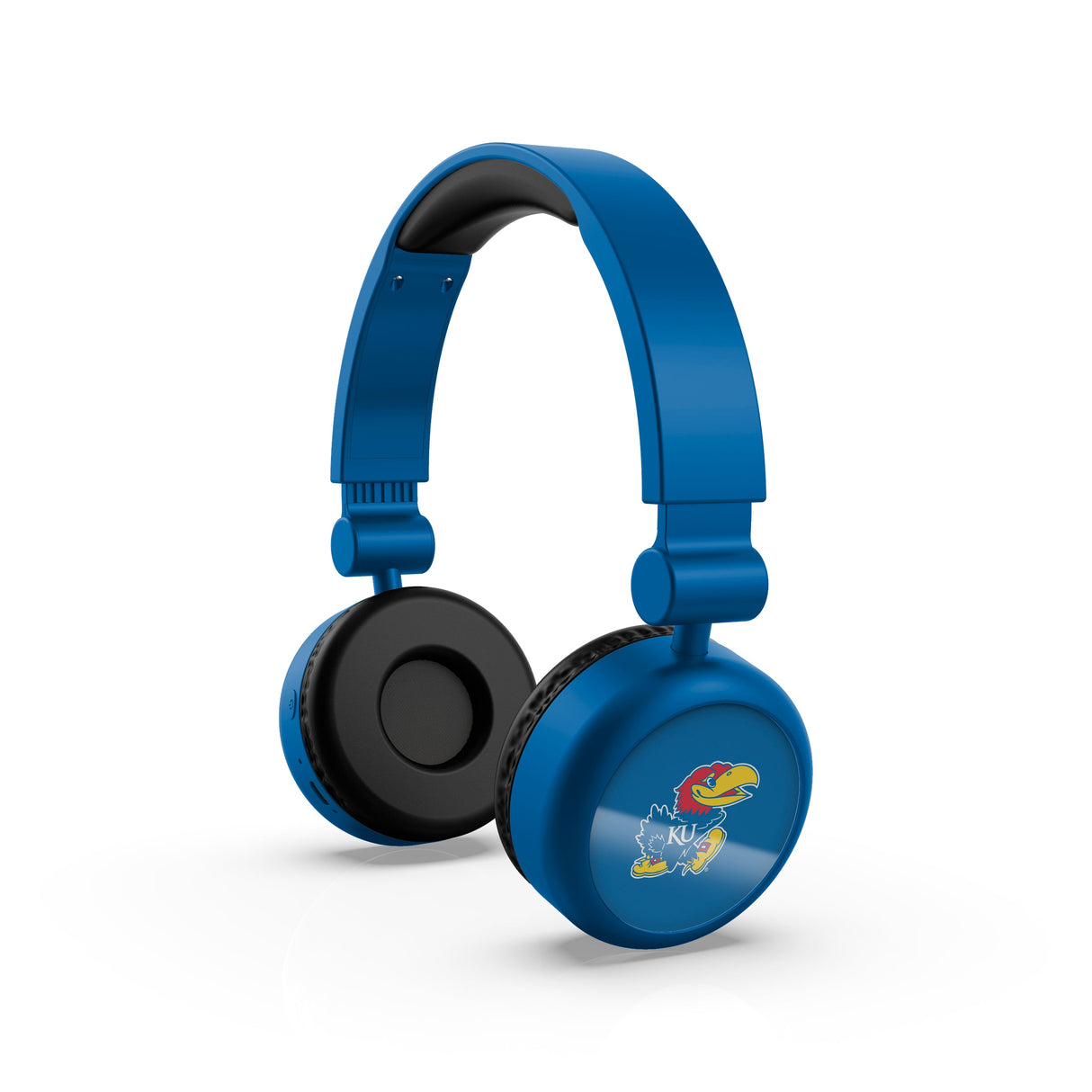 Kansas Jayhawks NCAA Lightweight Wireless Bluetooth On-Ear Headphones