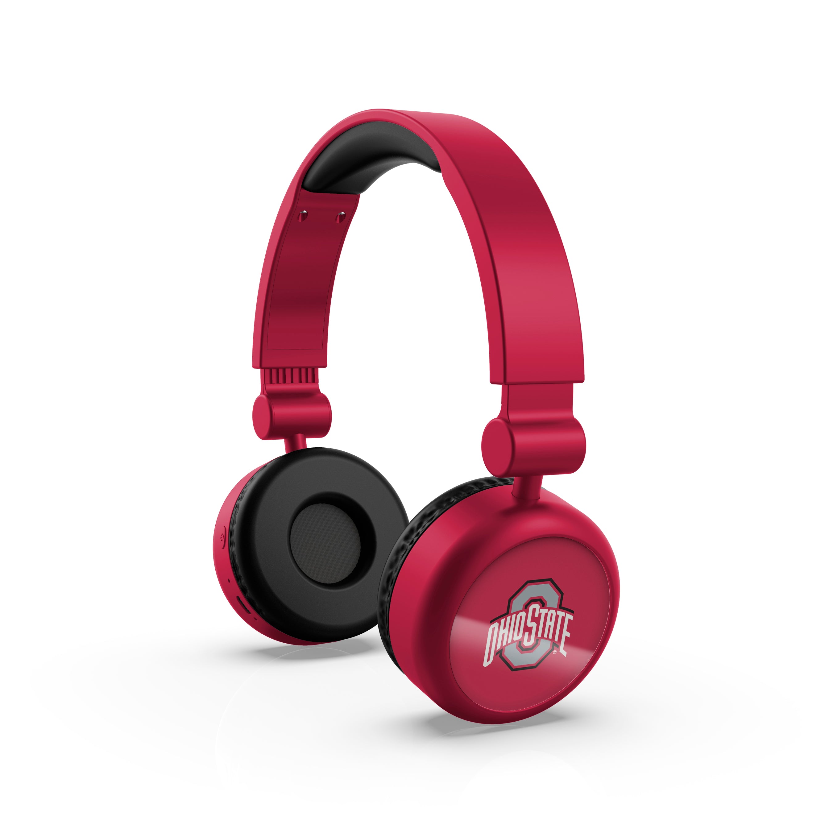 Ohio State Buckeyes NCAA Lightweight Wireless Bluetooth On-Ear Headphones