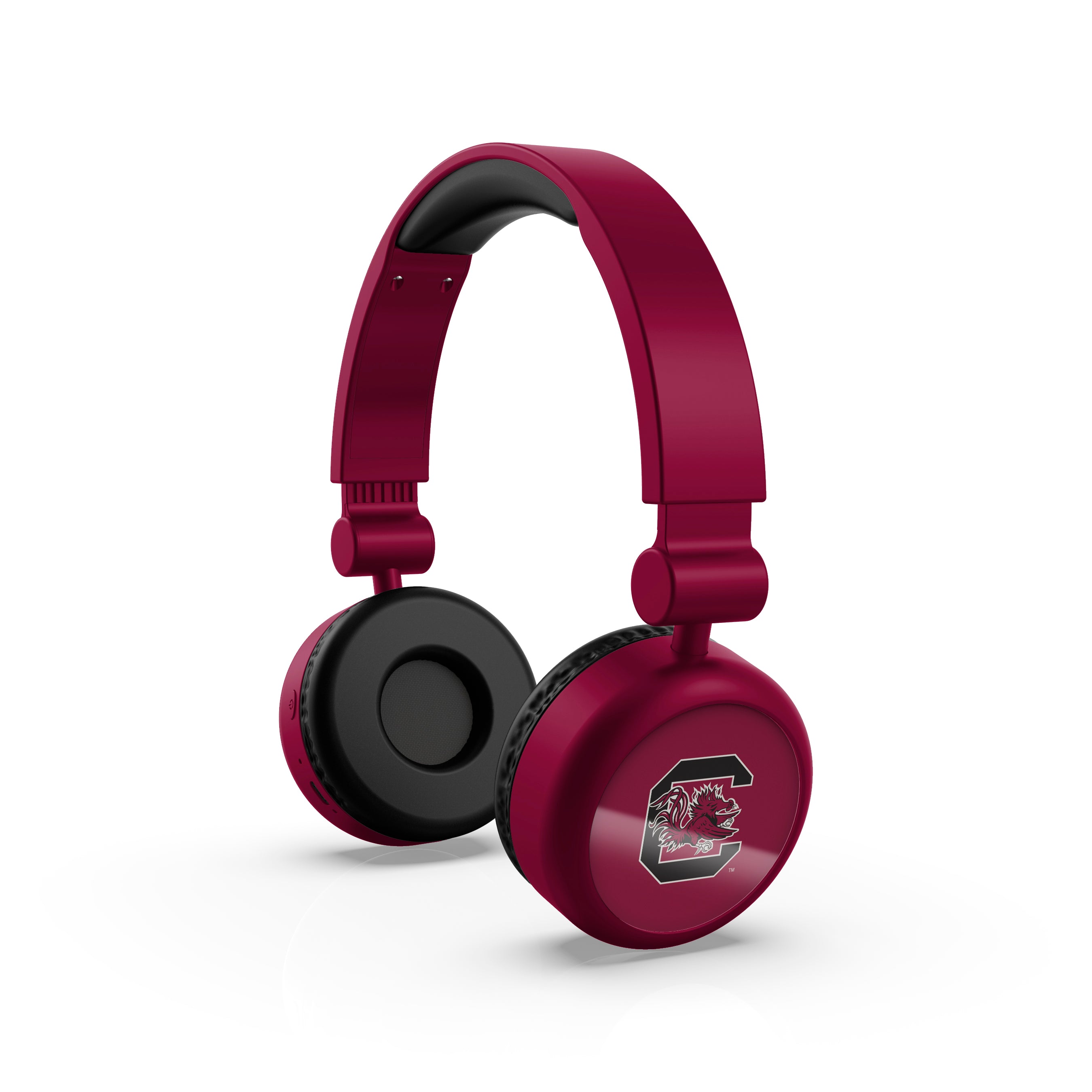 South Carolina Gamecocks NCAA Lightweight Wireless Bluetooth On-Ear Headphones