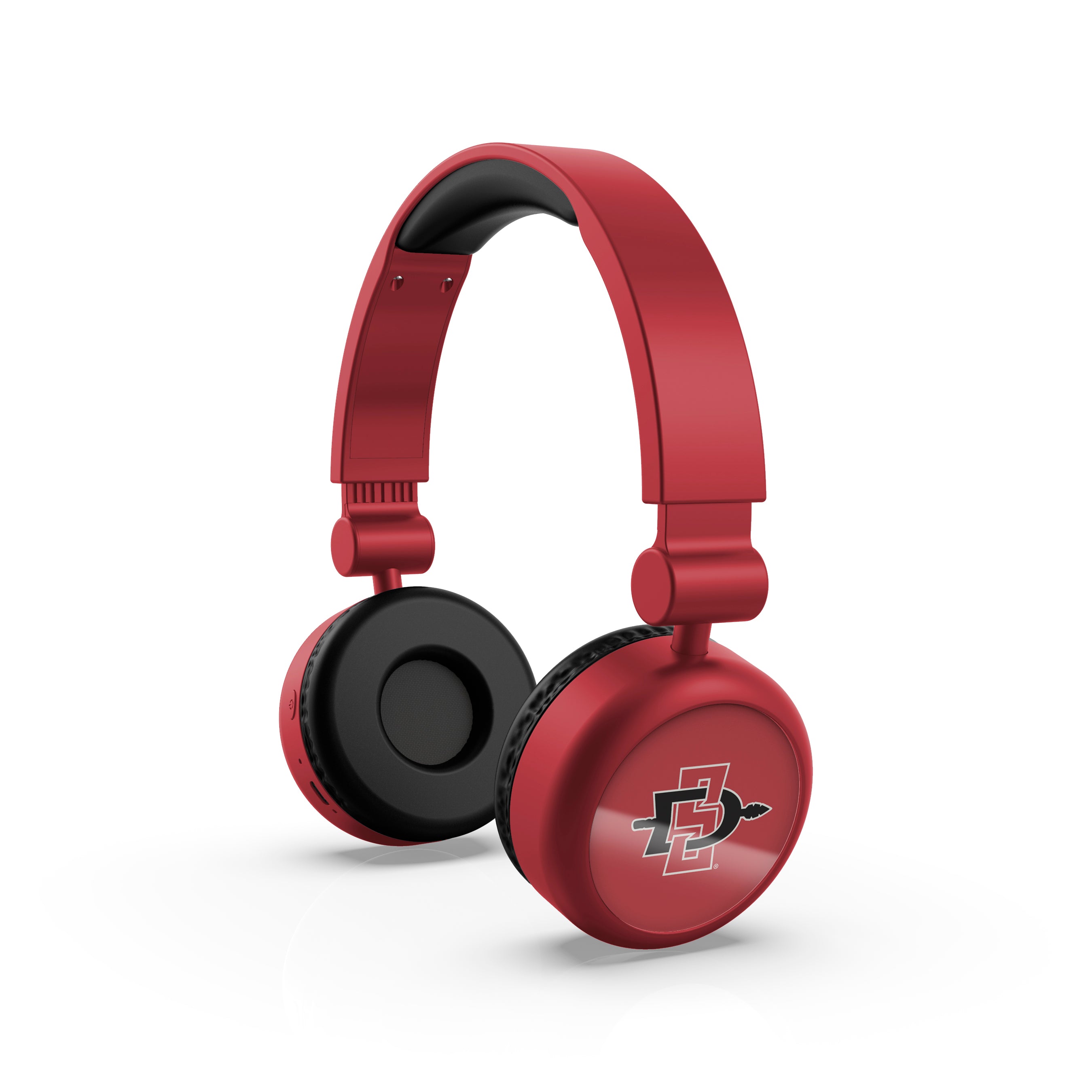 San Diego State Aztecs NCAA Lightweight Wireless Bluetooth On-Ear Headphones