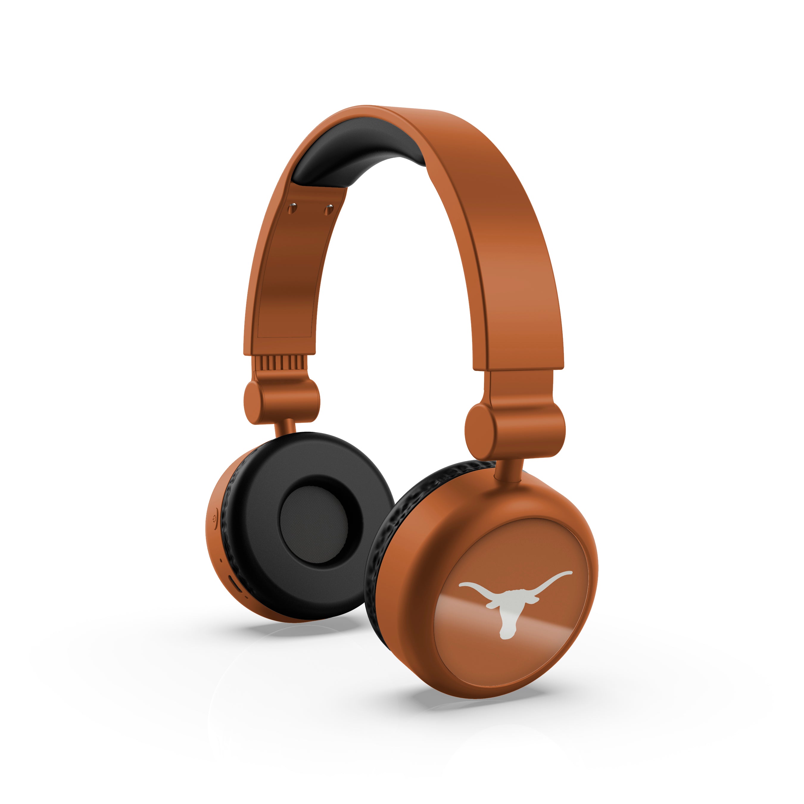 Texas Longhorns NCAA Lightweight Wireless Bluetooth On-Ear Headphones