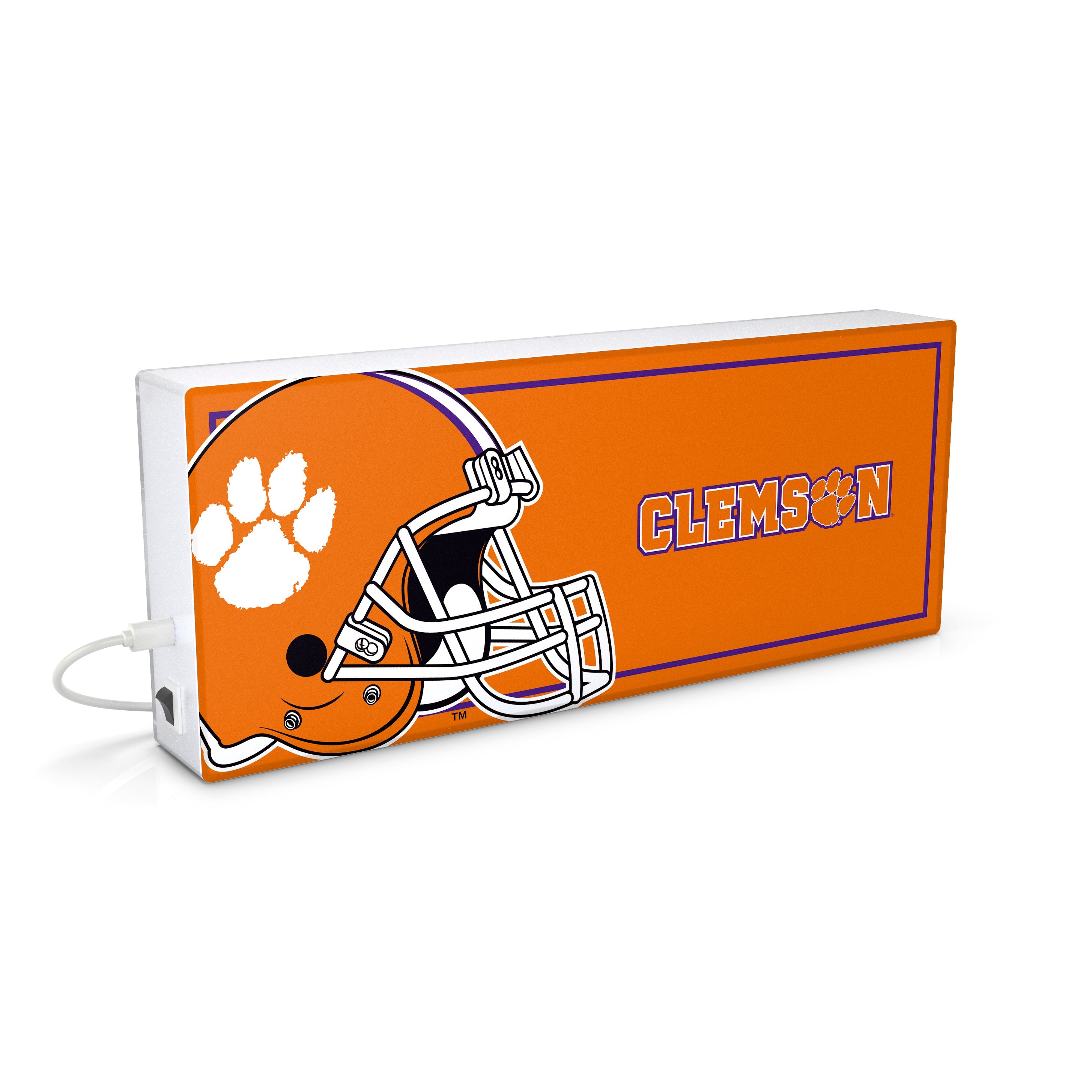 Clemson Tigers NCAA LED Ambience Light Box