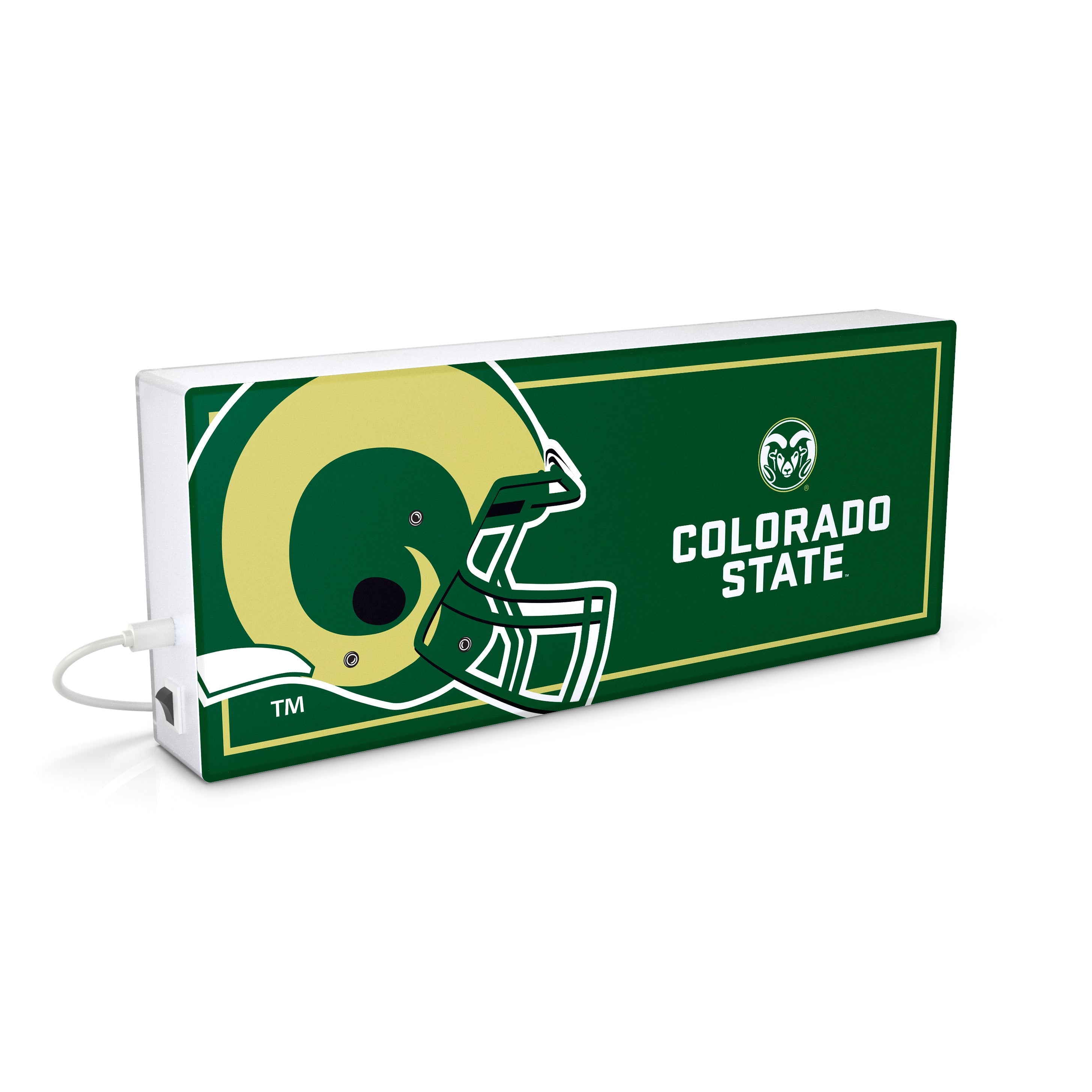 Colorado State Rams NCAA LED Ambience Light Box