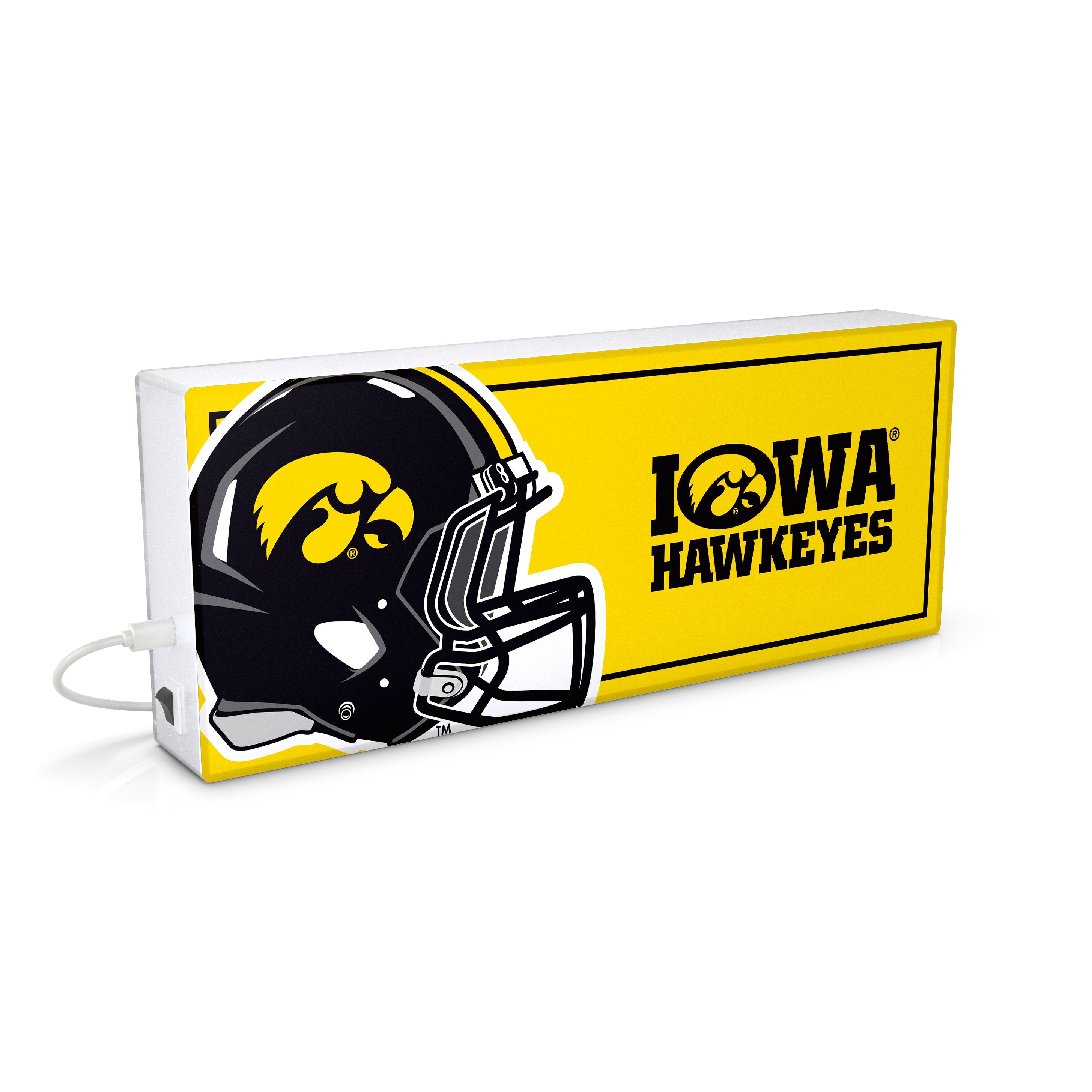 Iowa Hawkeyes NCAA LED Ambience Light Box