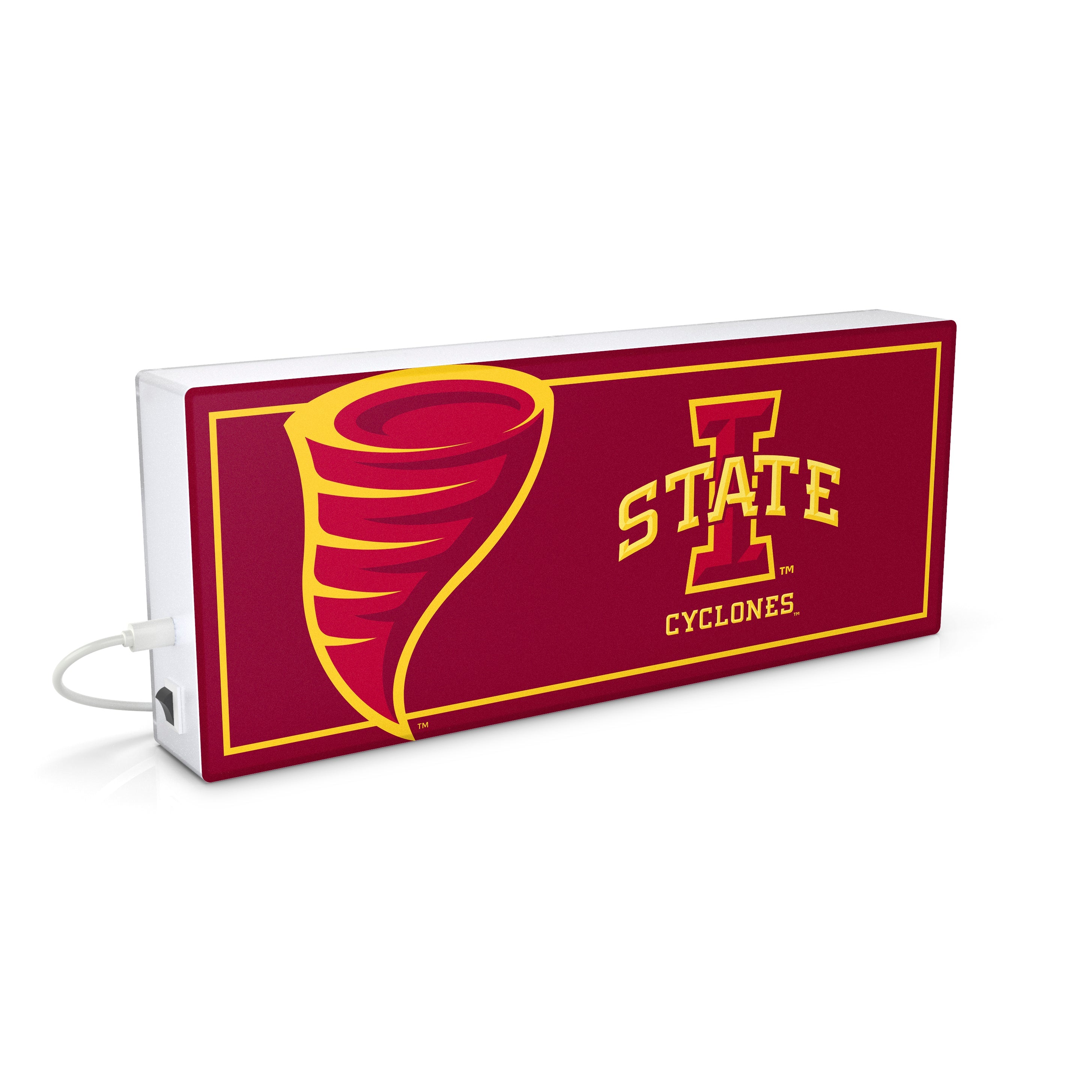 Iowa State Cyclones NCAA LED Ambience Light Box