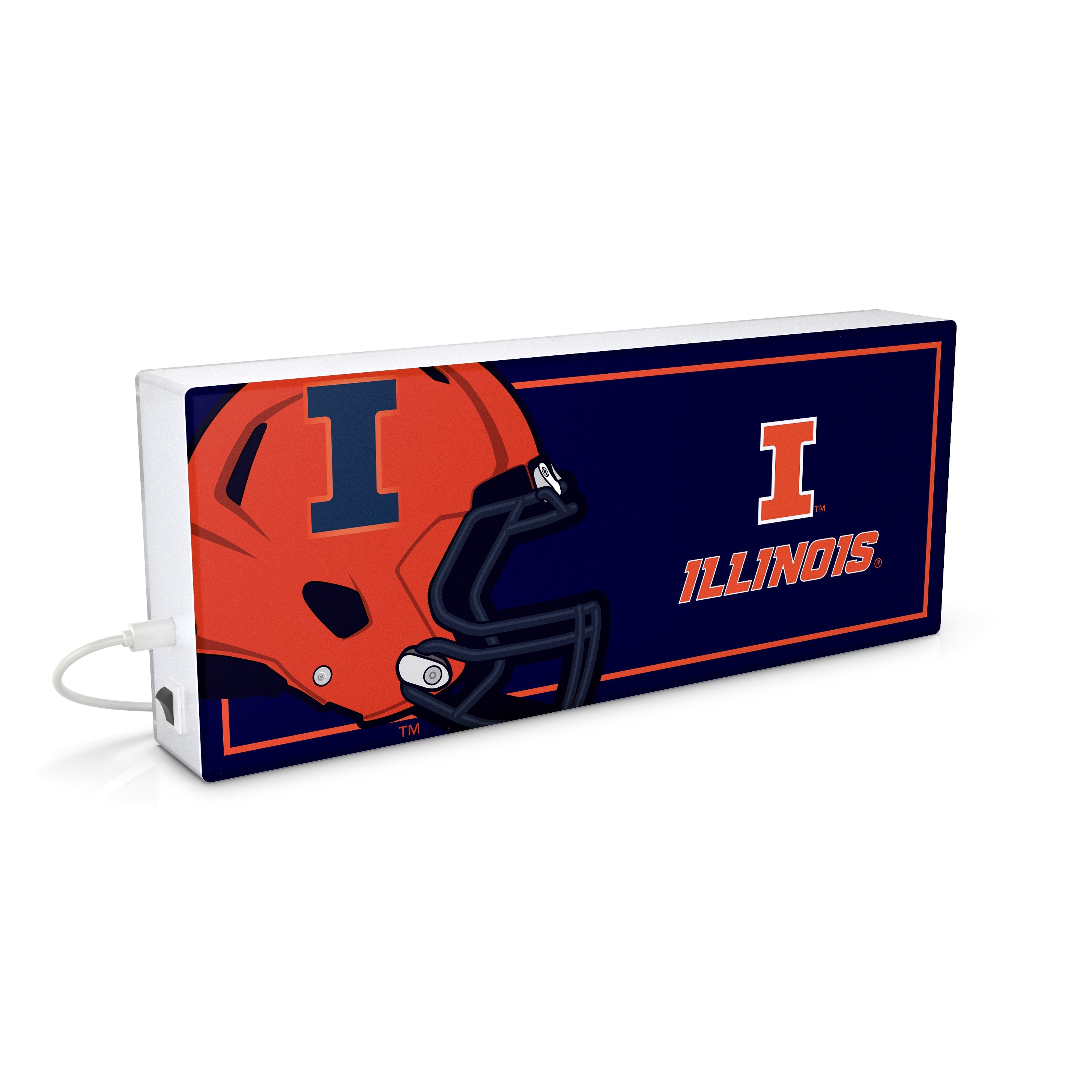 Illinois Fighting Illini NCAA LED Ambience Light Box