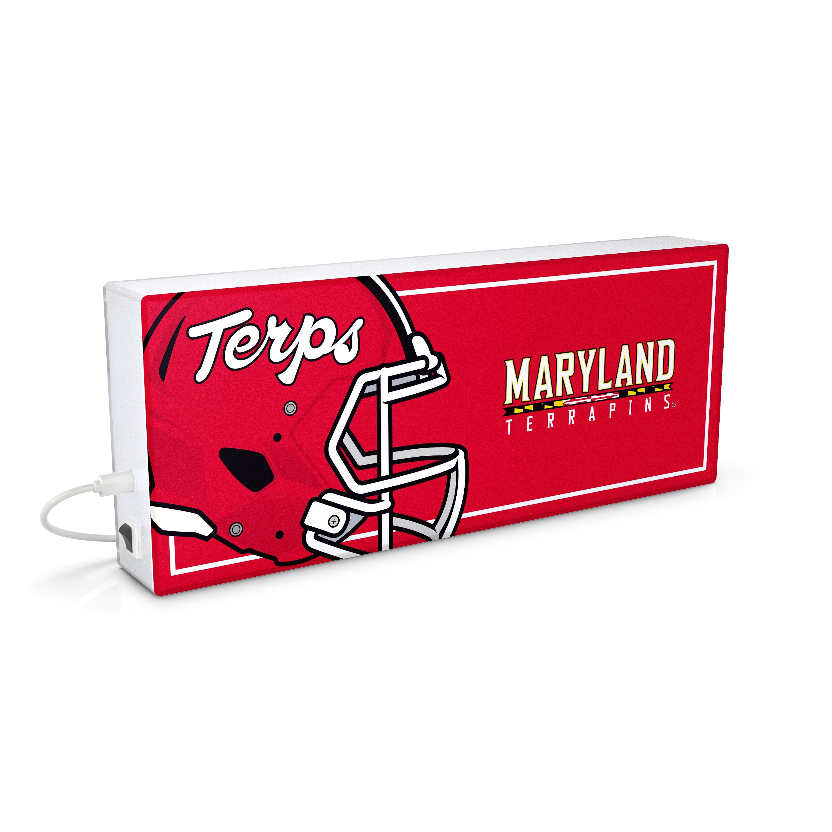 Maryland Terrapins NCAA LED Ambience Light Box