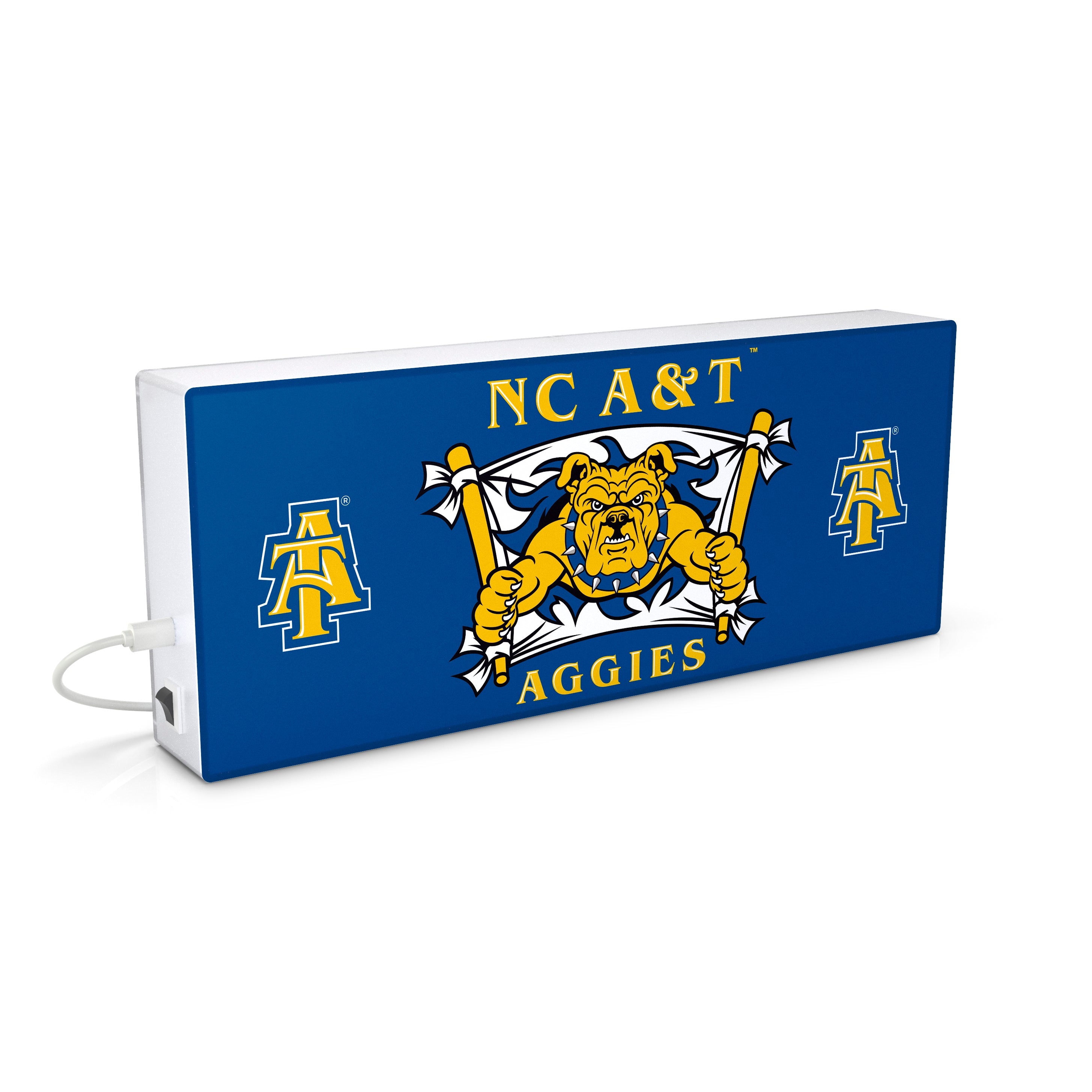 North Carolina A & T State University NCAA LED Ambience Light Box