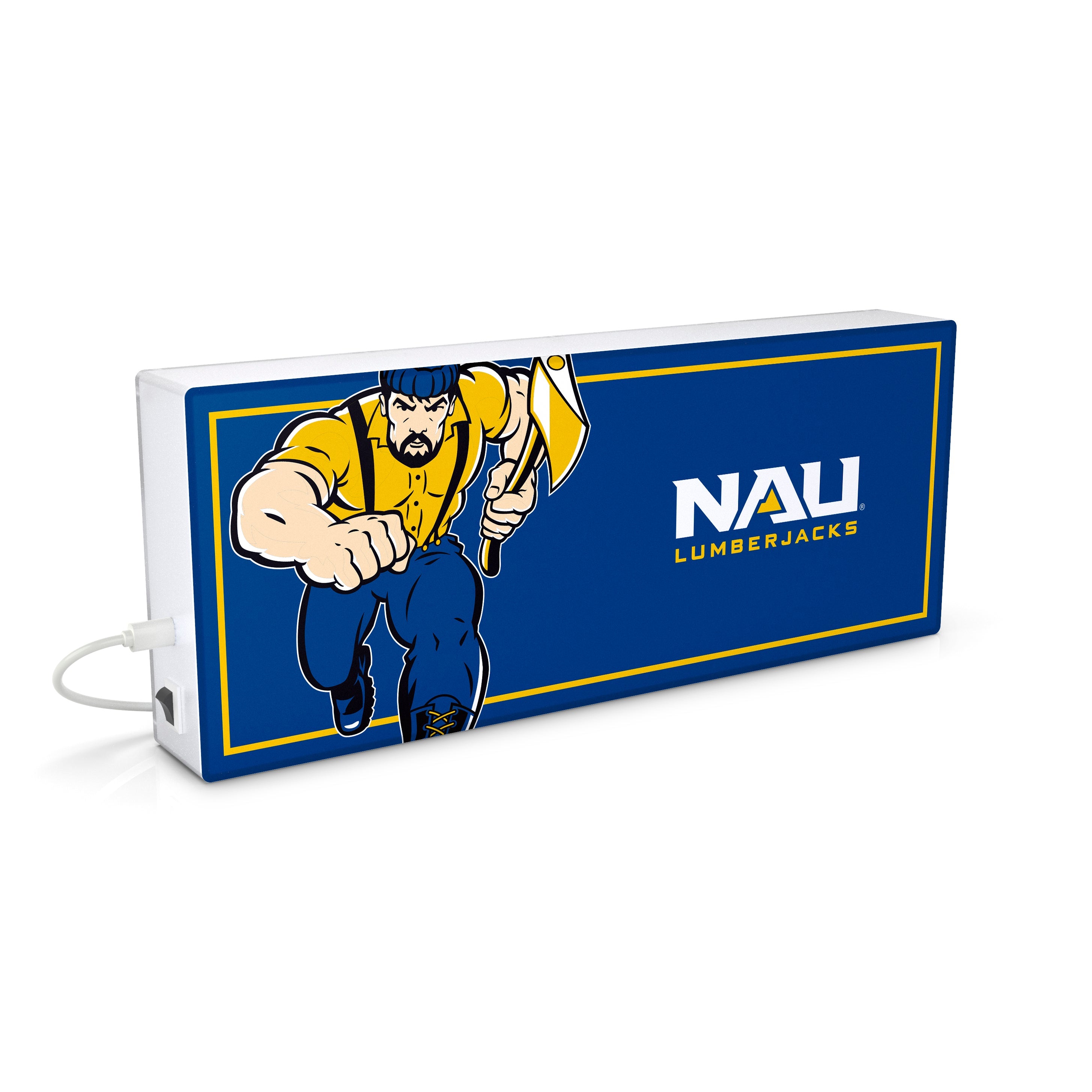 Northern Arizona Lumberjacks NCAA LED Ambience Light Box