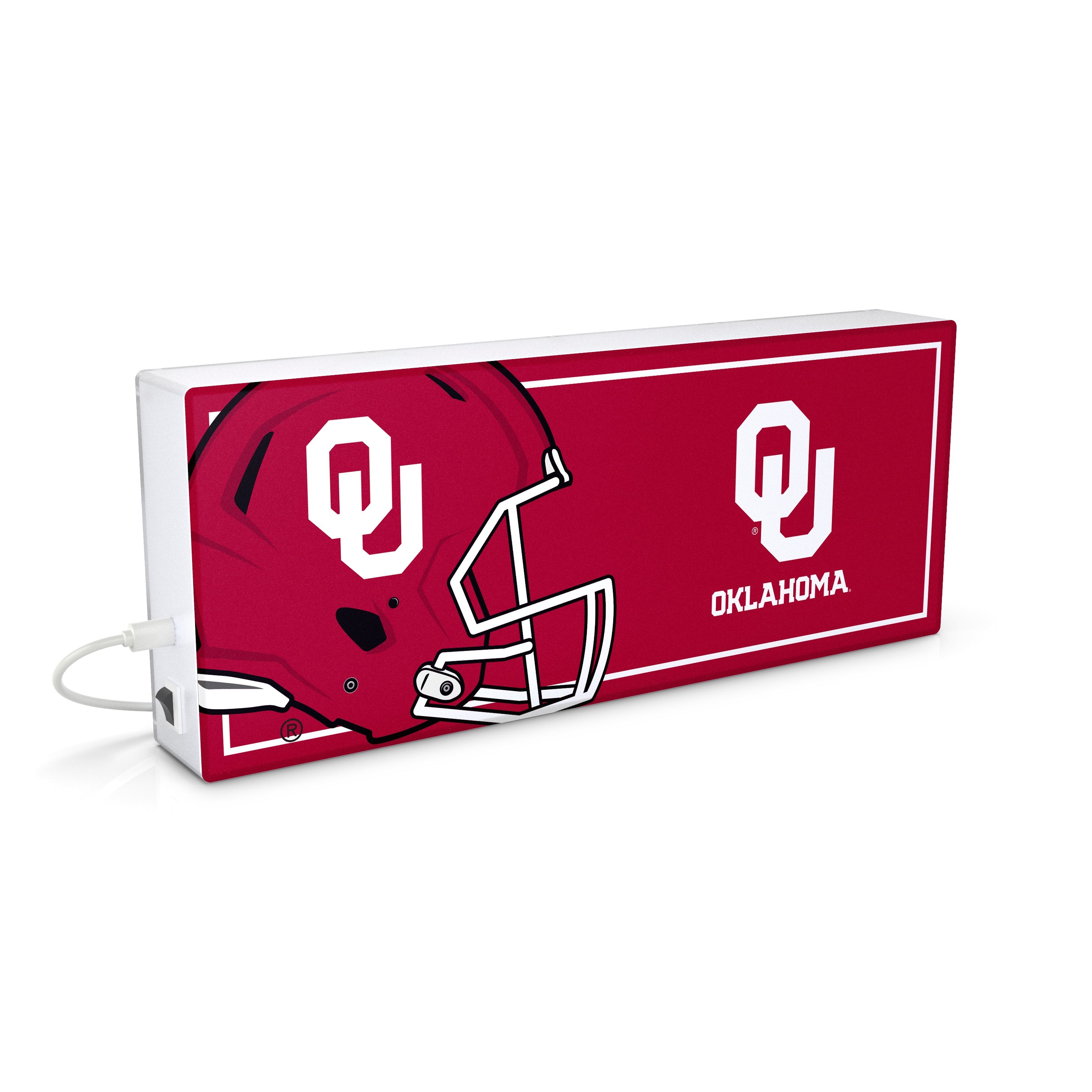 Oklahoma Sooners NCAA LED Ambience Light Box